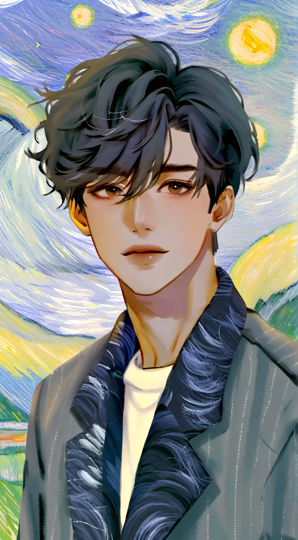 ai character: Tae-Yang  background