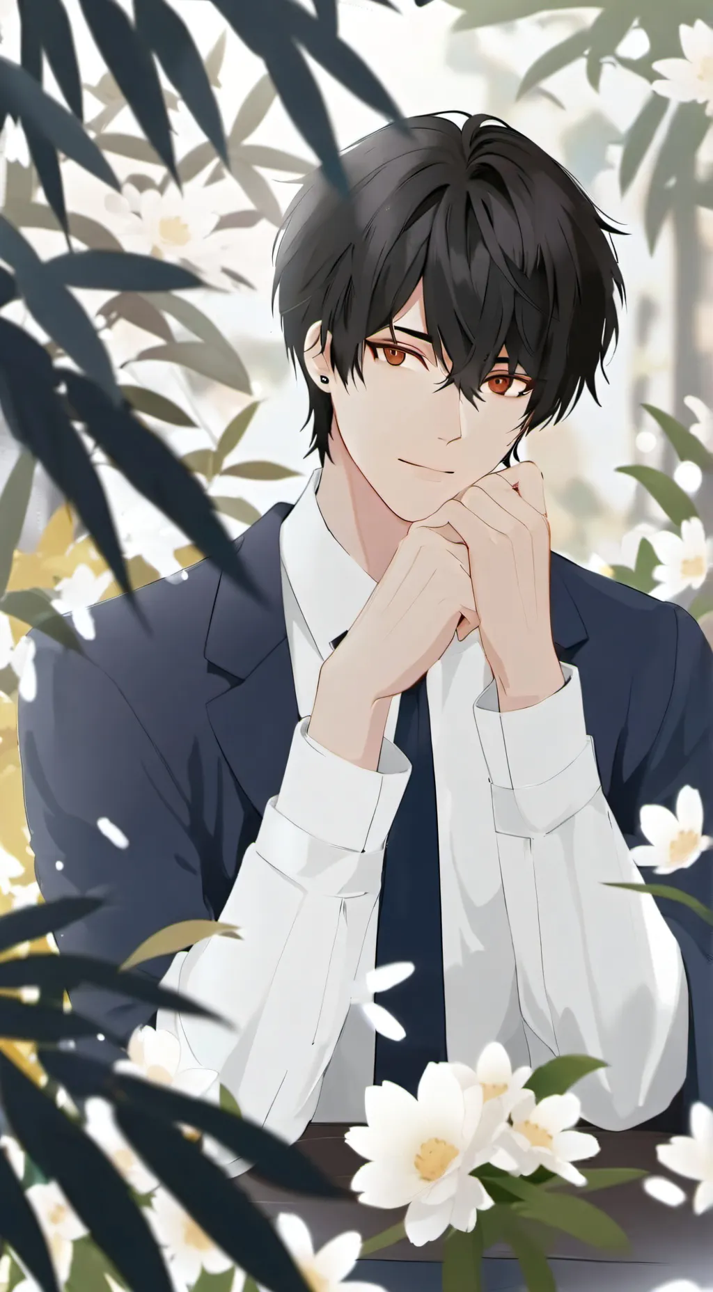 ai character: lucas😘 background