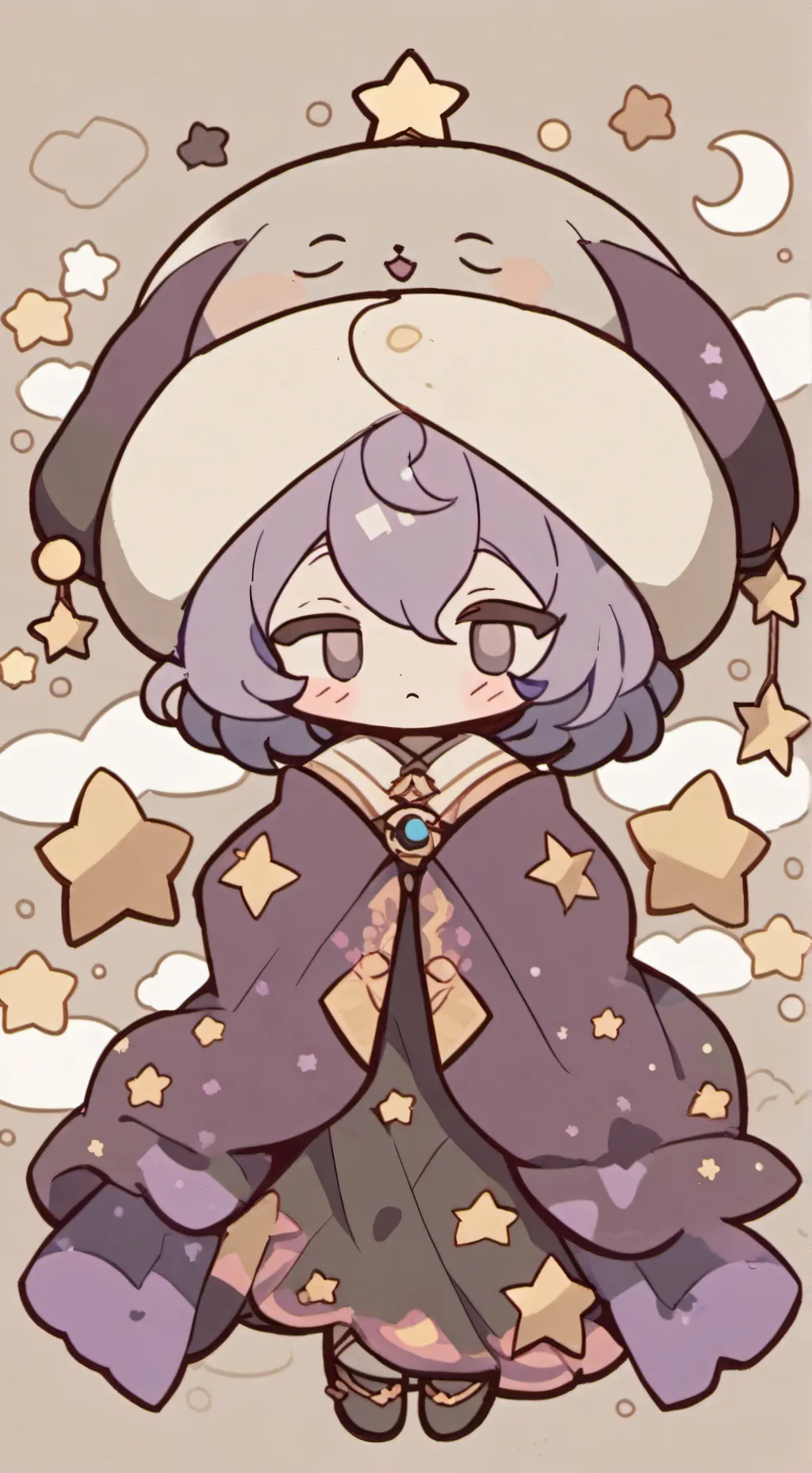 ai character: Astro dw background