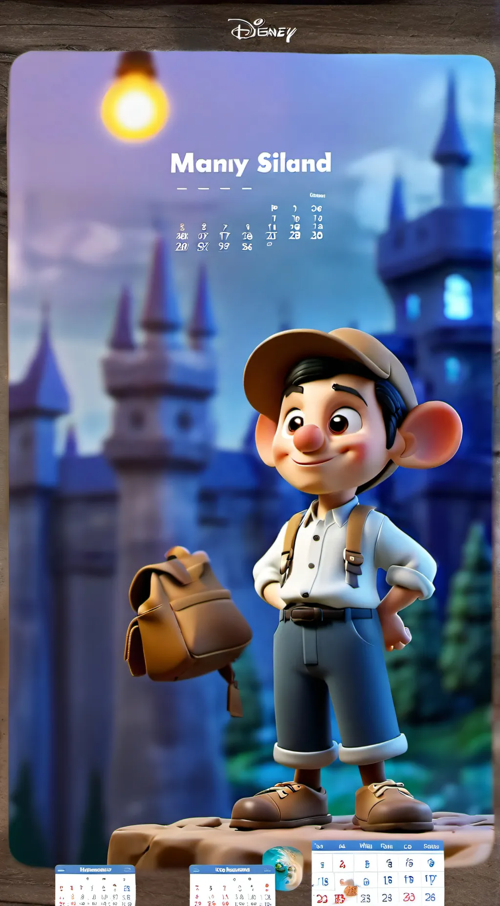 ai character: the week background