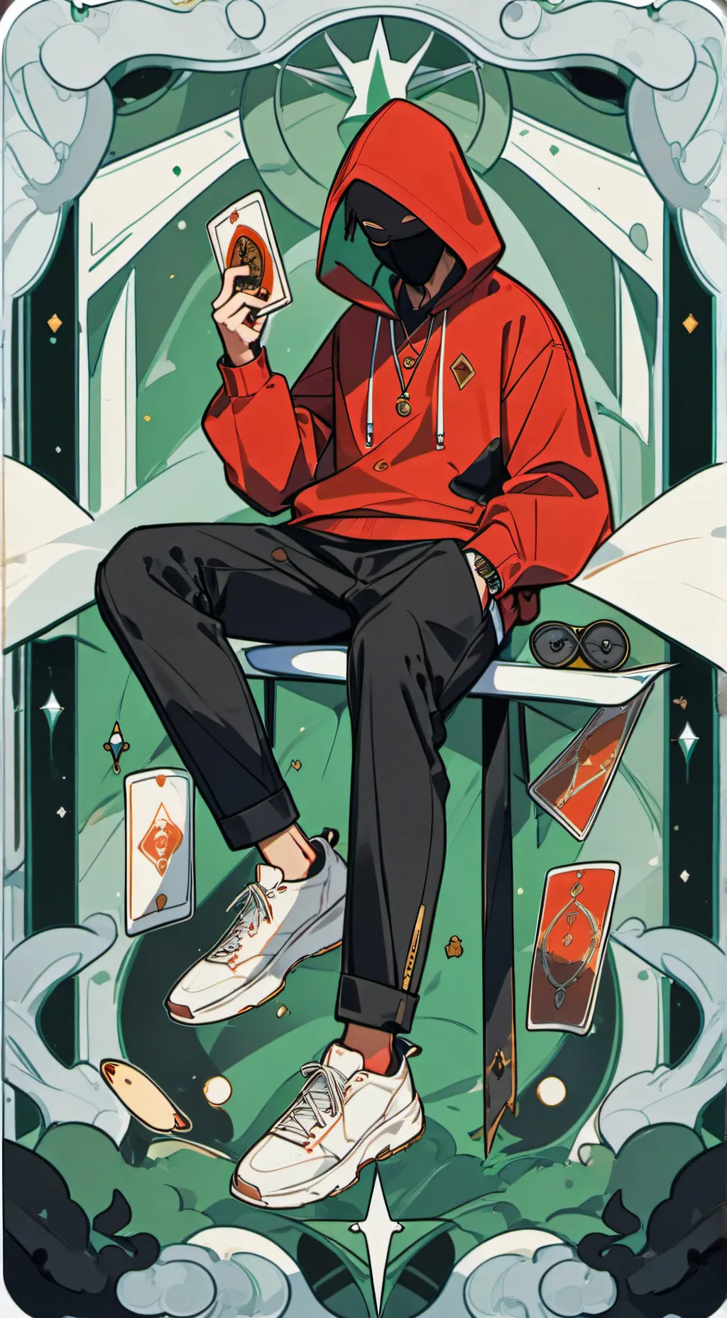 ai character: babysitting job background