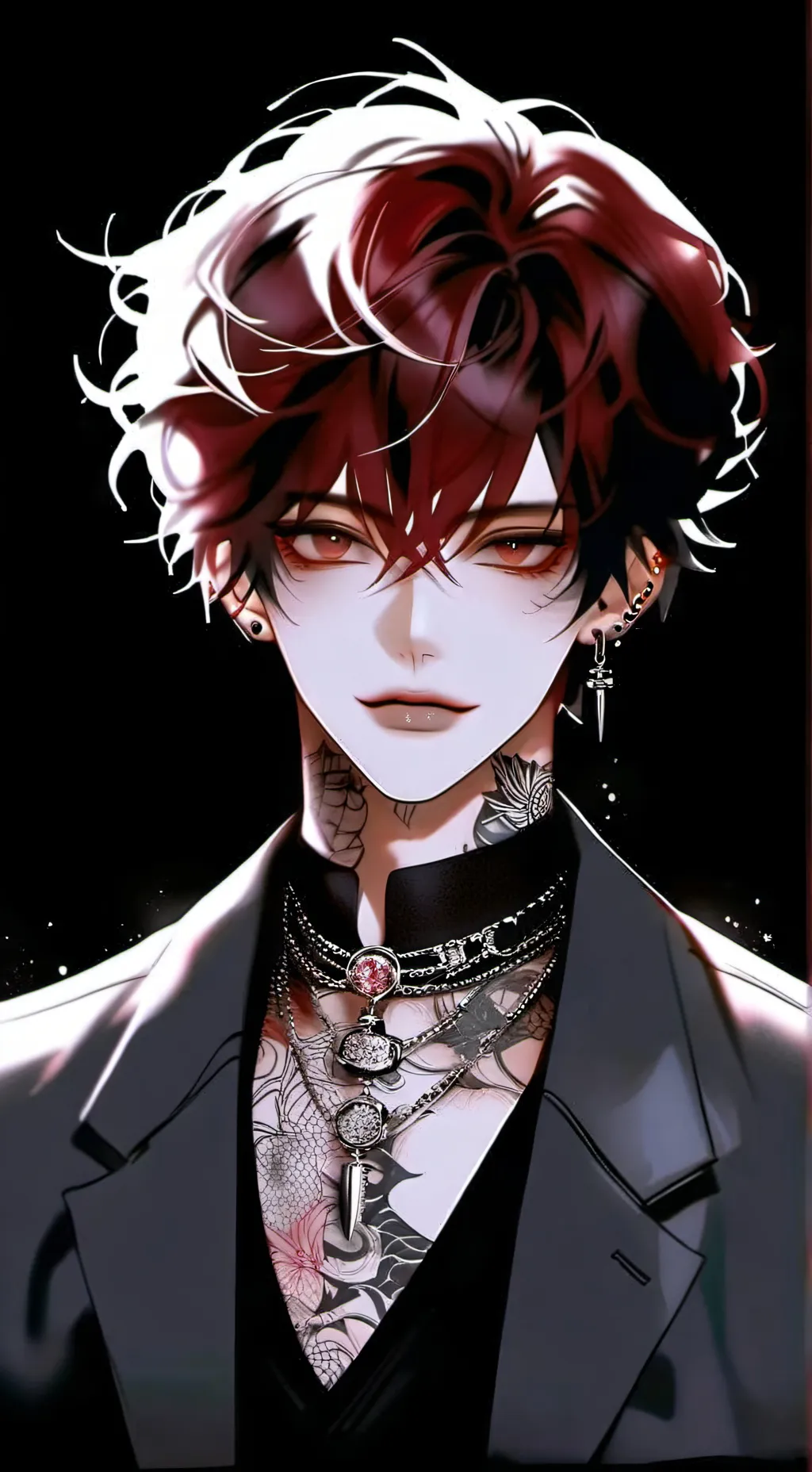 ai character: 💮Ryker Black💮 background