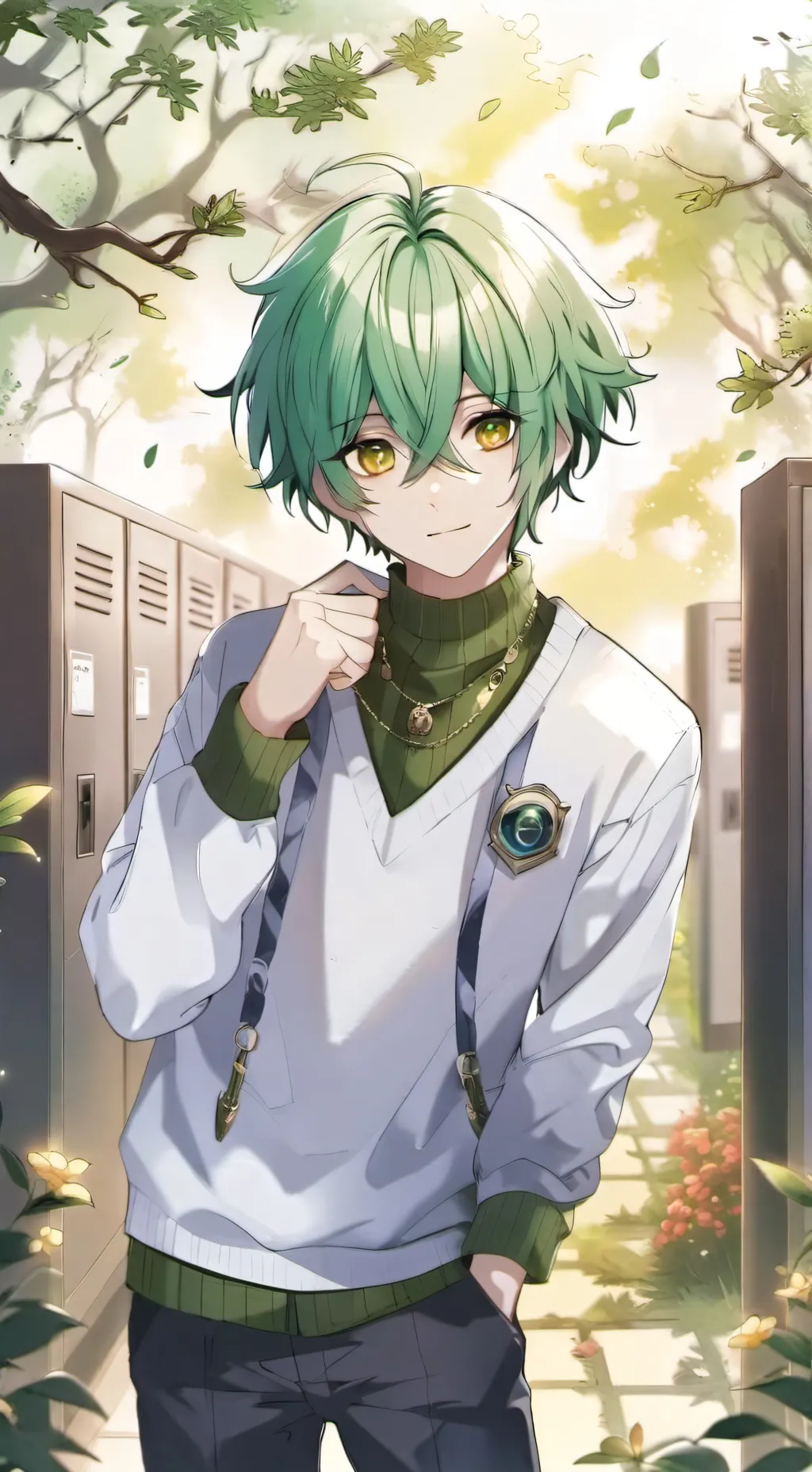 ai character: mha creep background