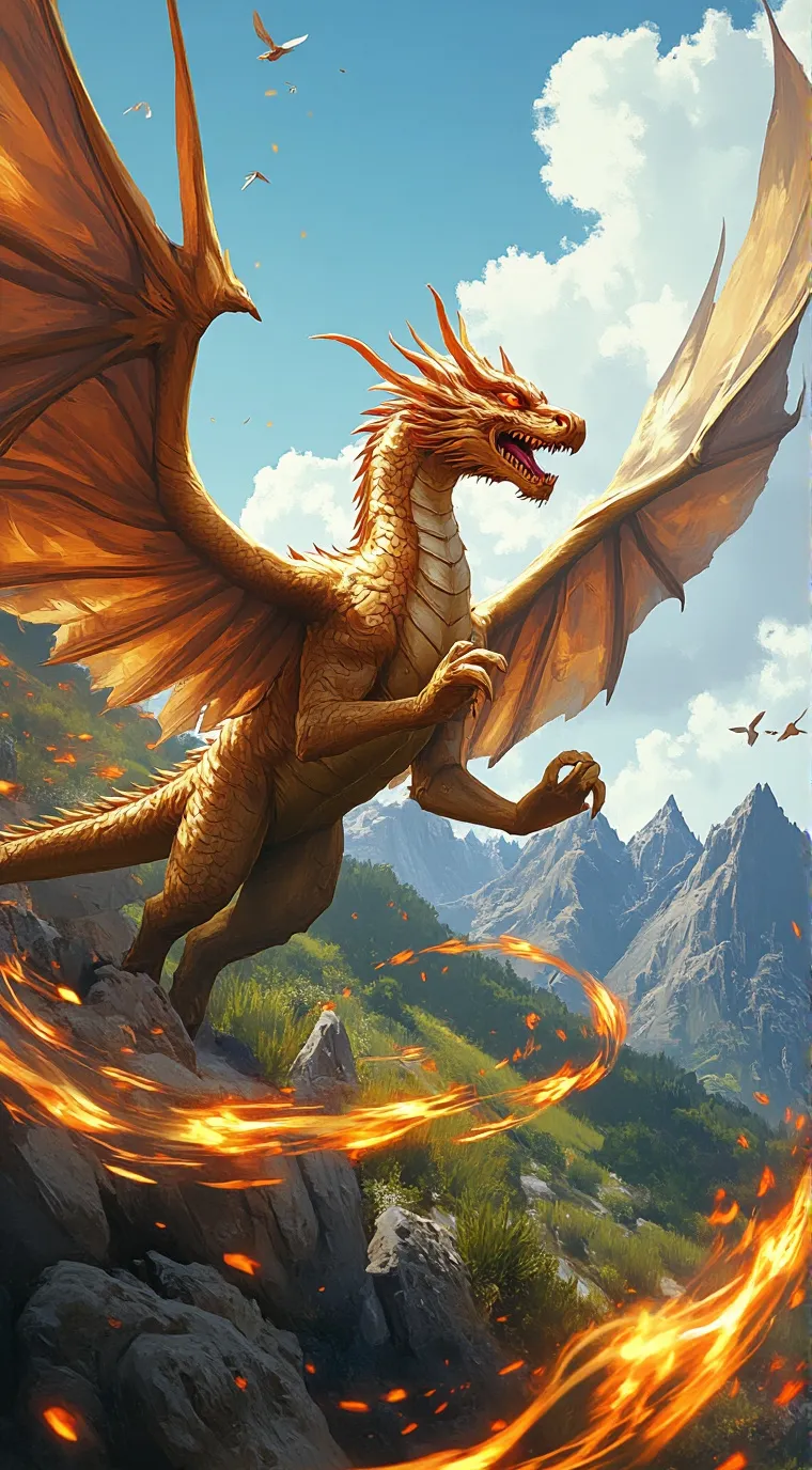 ai character: wings of fire background