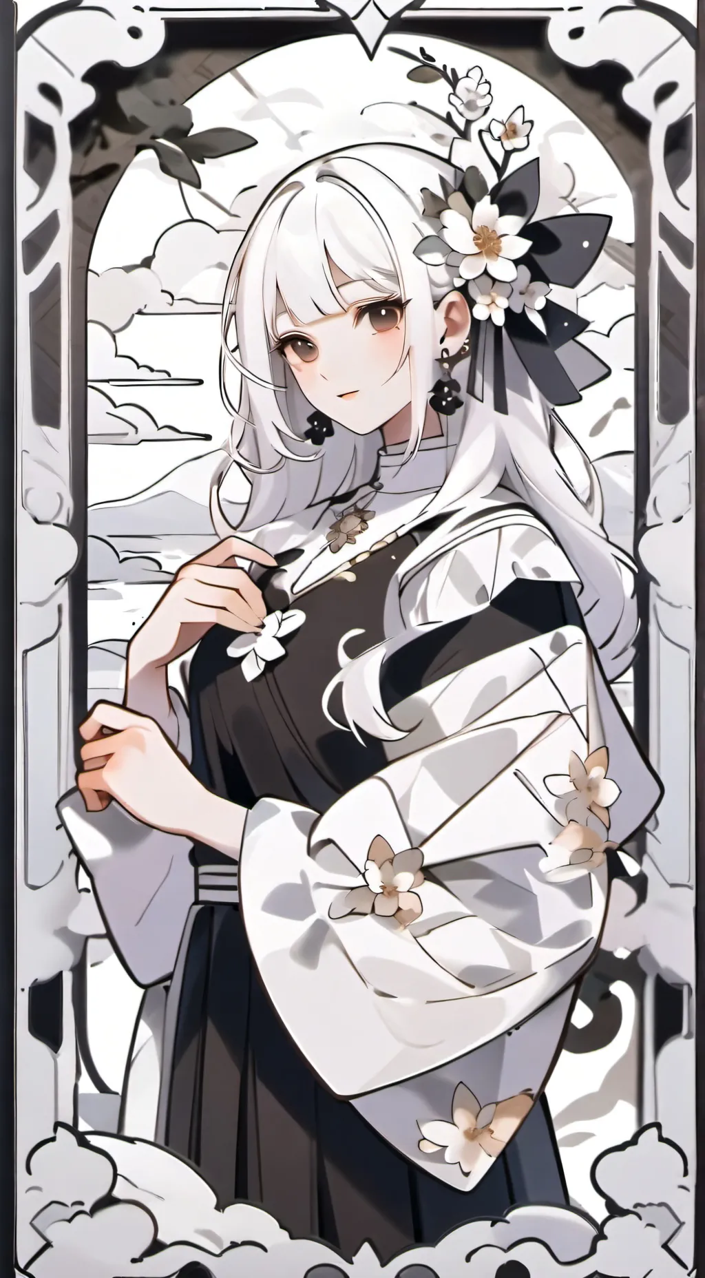 ai character: юля background