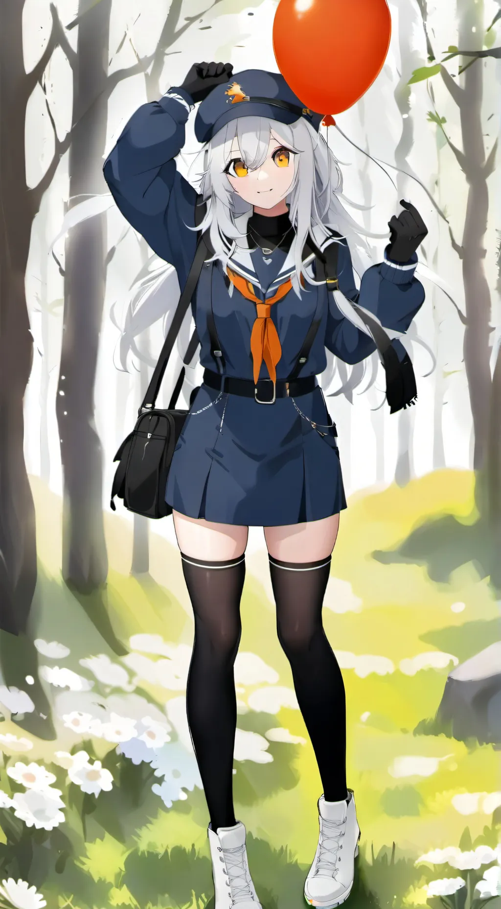 ai character: Женя background