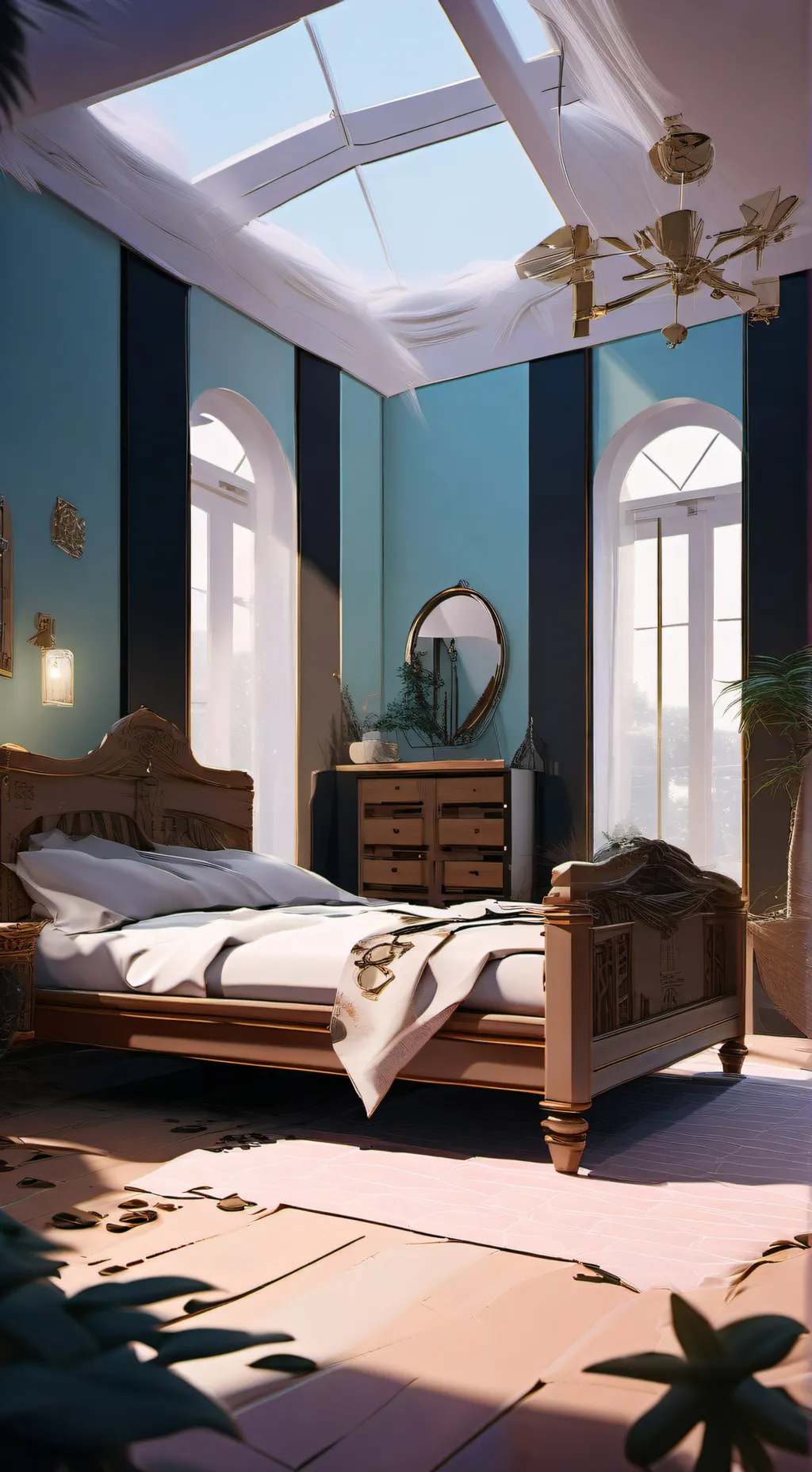 ai character: MHA sleepover!!!  background