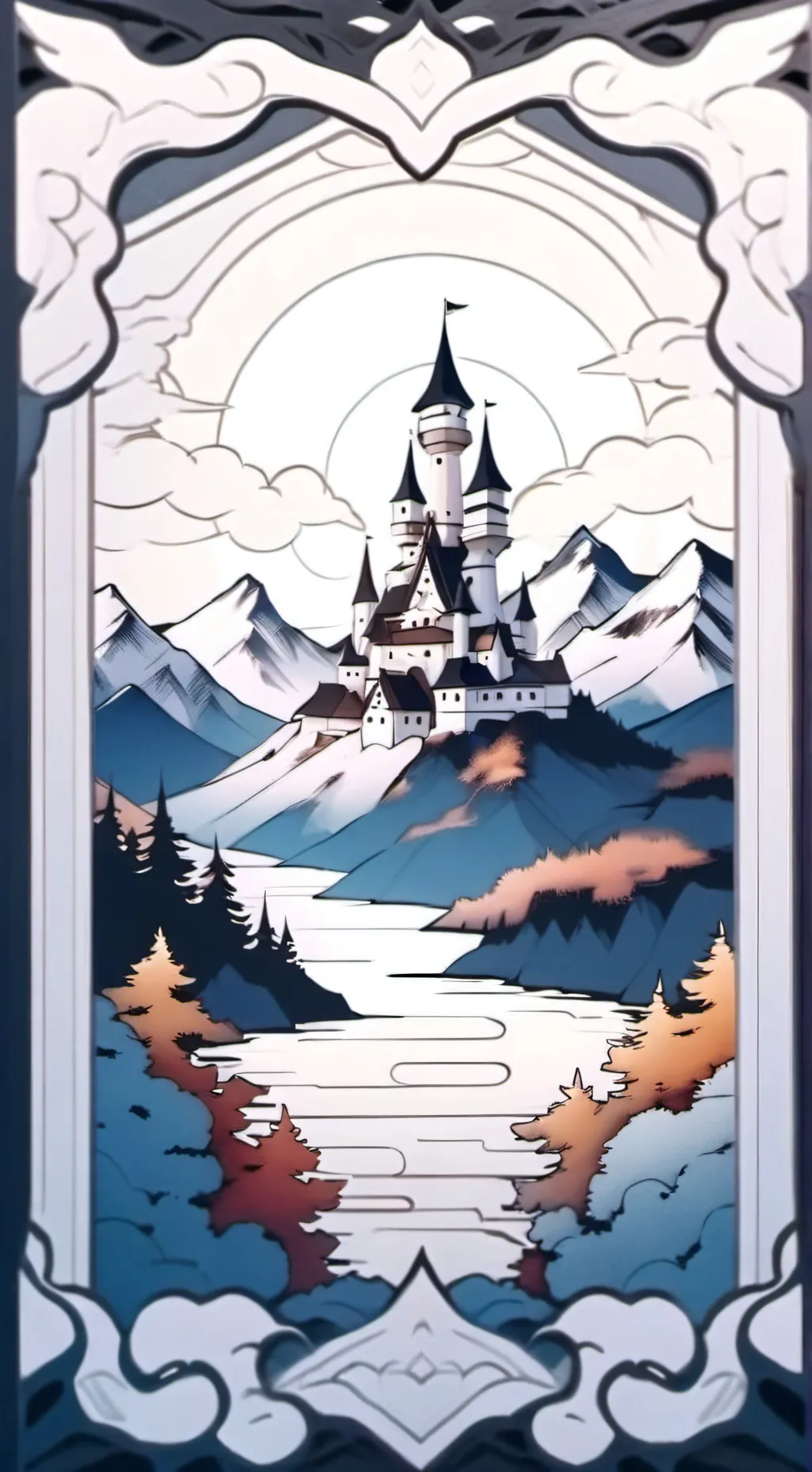 ai character: Secret. background