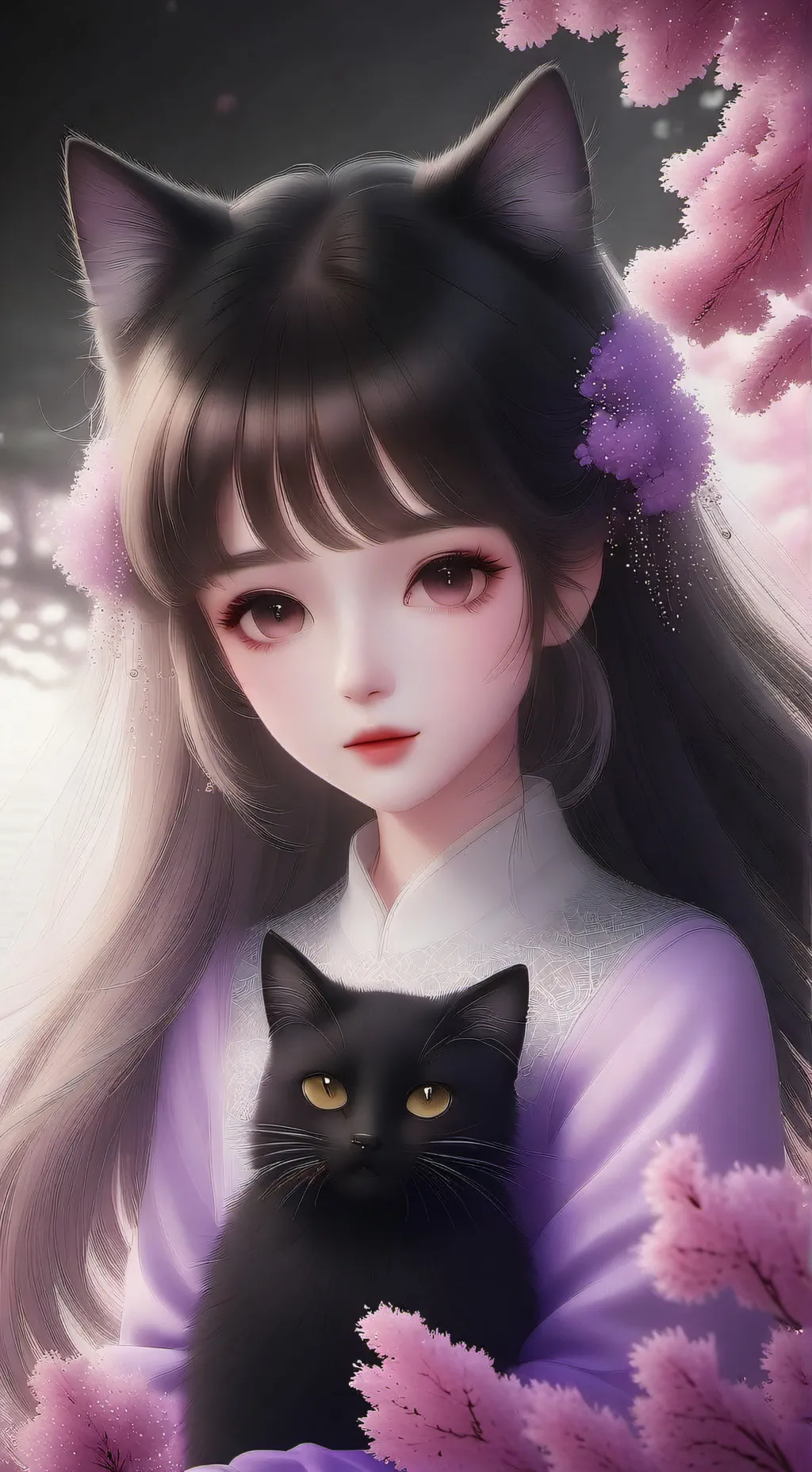 ai character: pick me girl  background