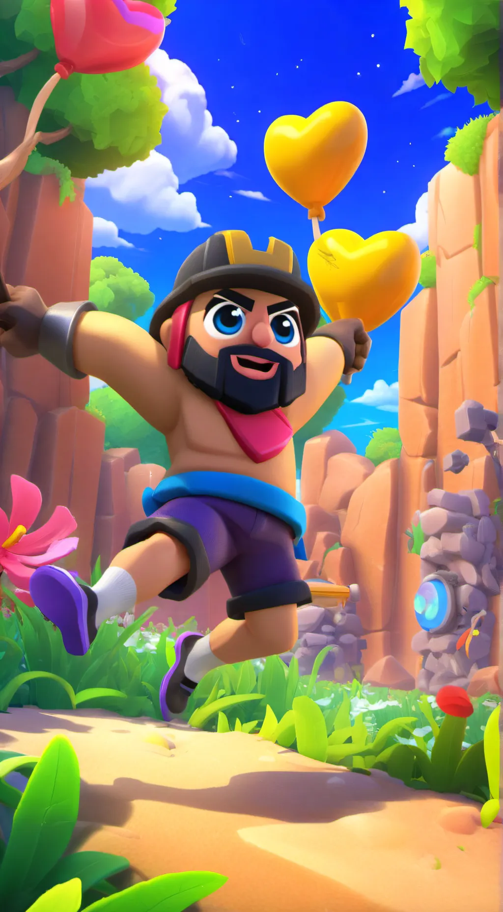 ai character: Dandy’s world background