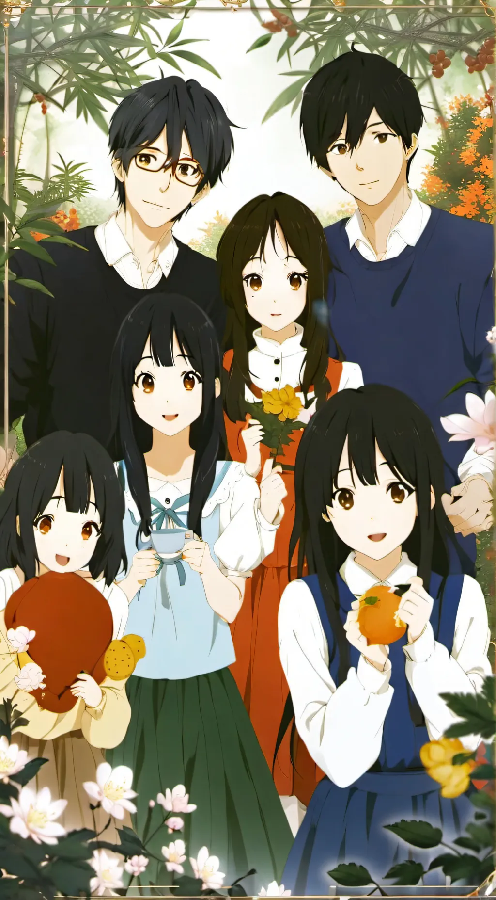 ai character: Your friend group  background