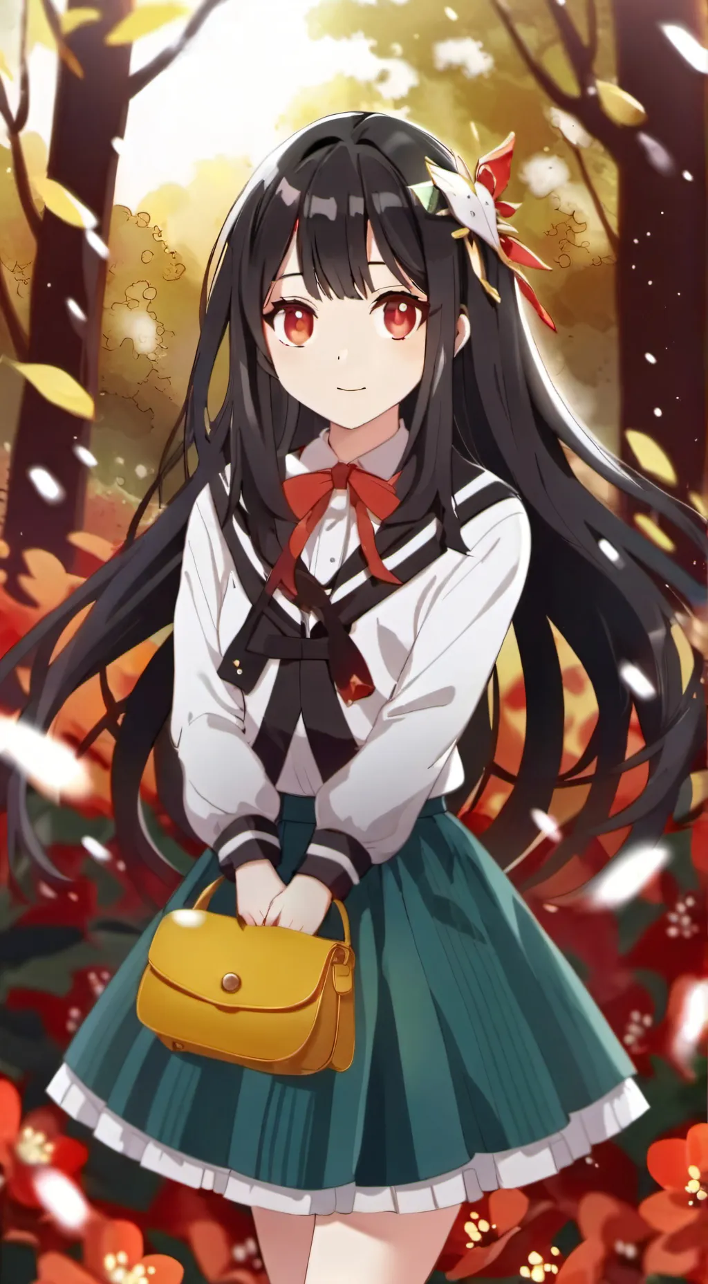 ai character: Ángela  background