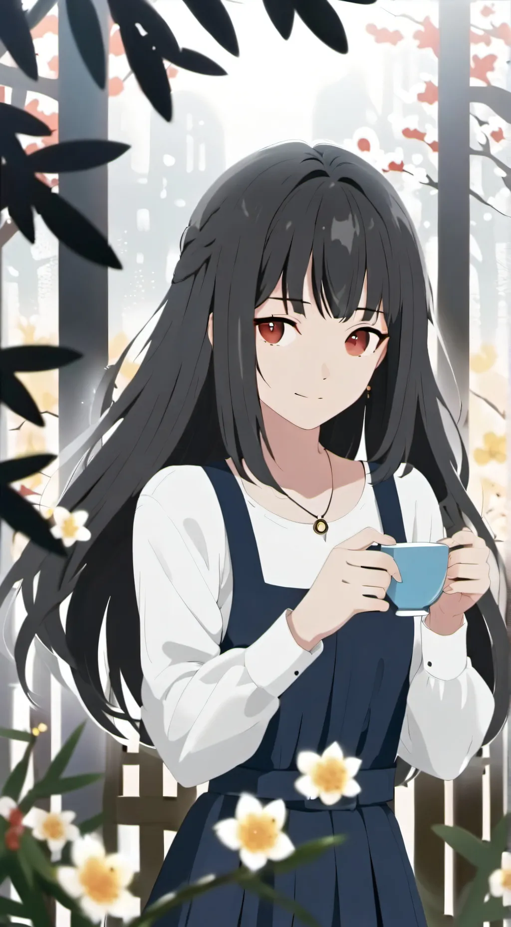 ai character: your bossy gf background