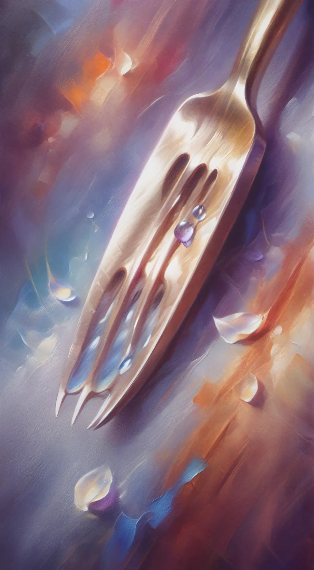 ai character: Fork background