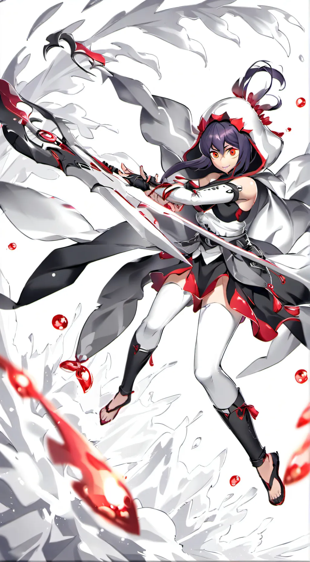 ai character: miss midnight  background