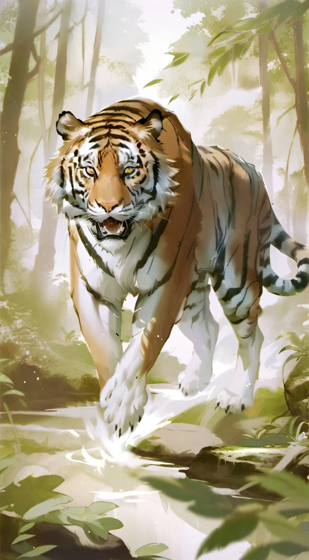 ai character: folktale background