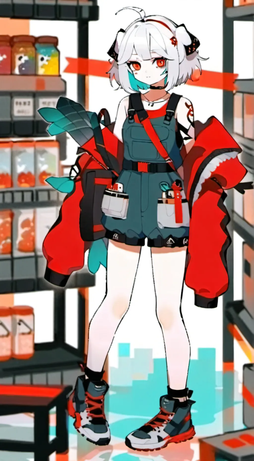 ai character: EN4- :0 background