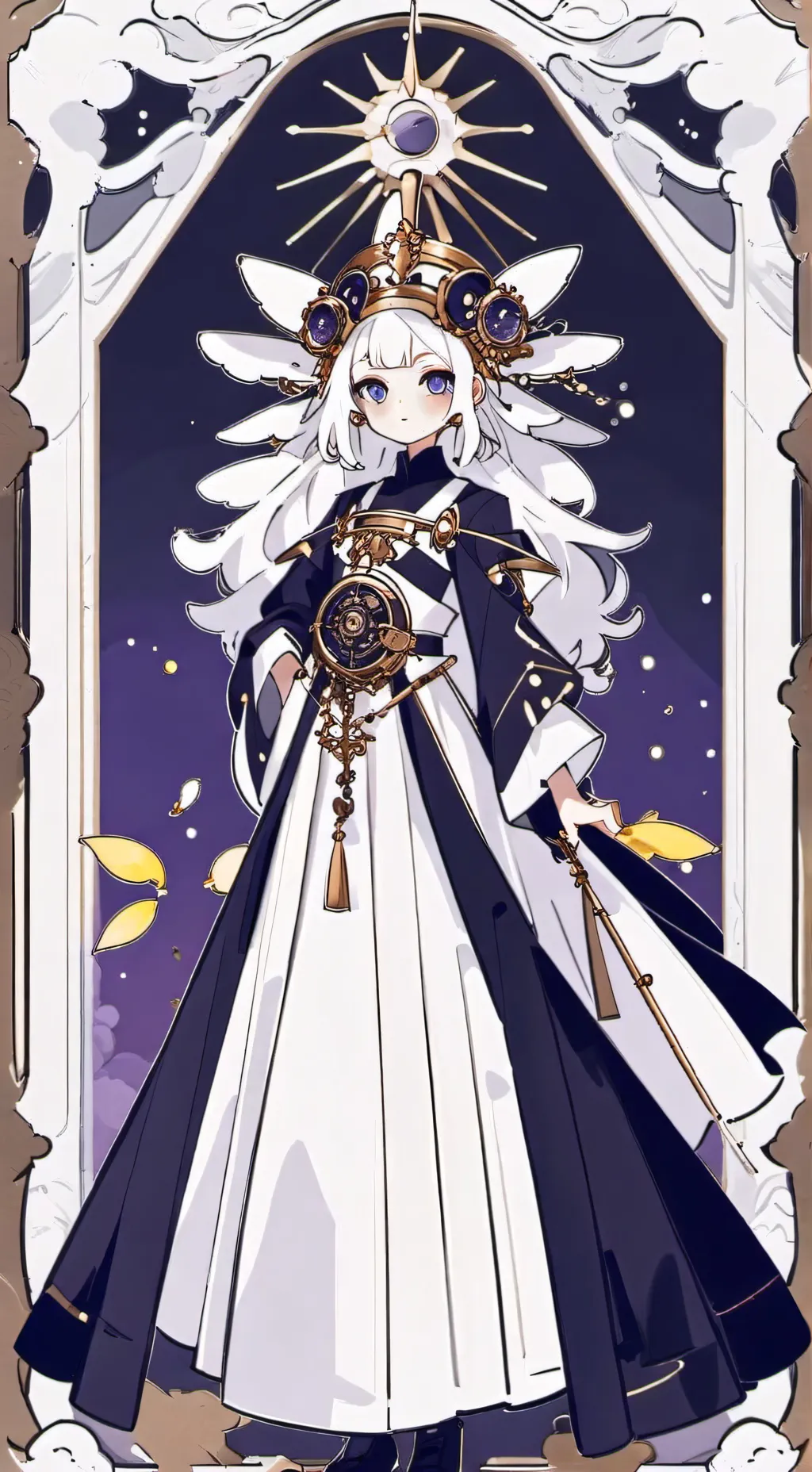 ai character: 🧡~Al fin~💚 background