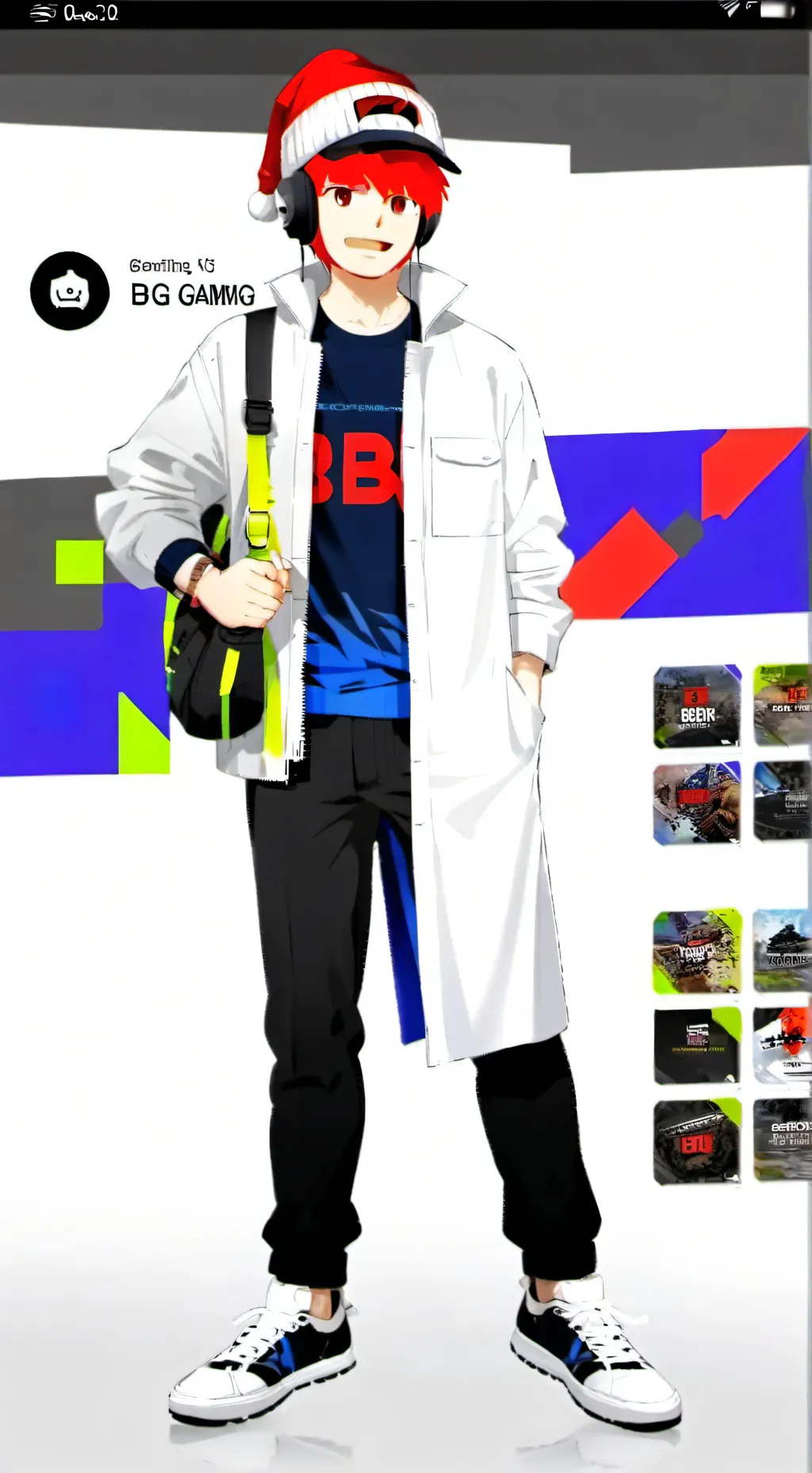 ai character: Rely BG. background