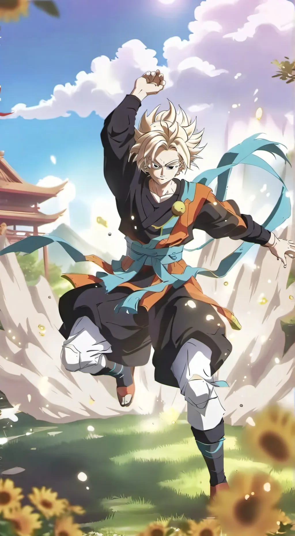 ai character: Dbz Pick me background