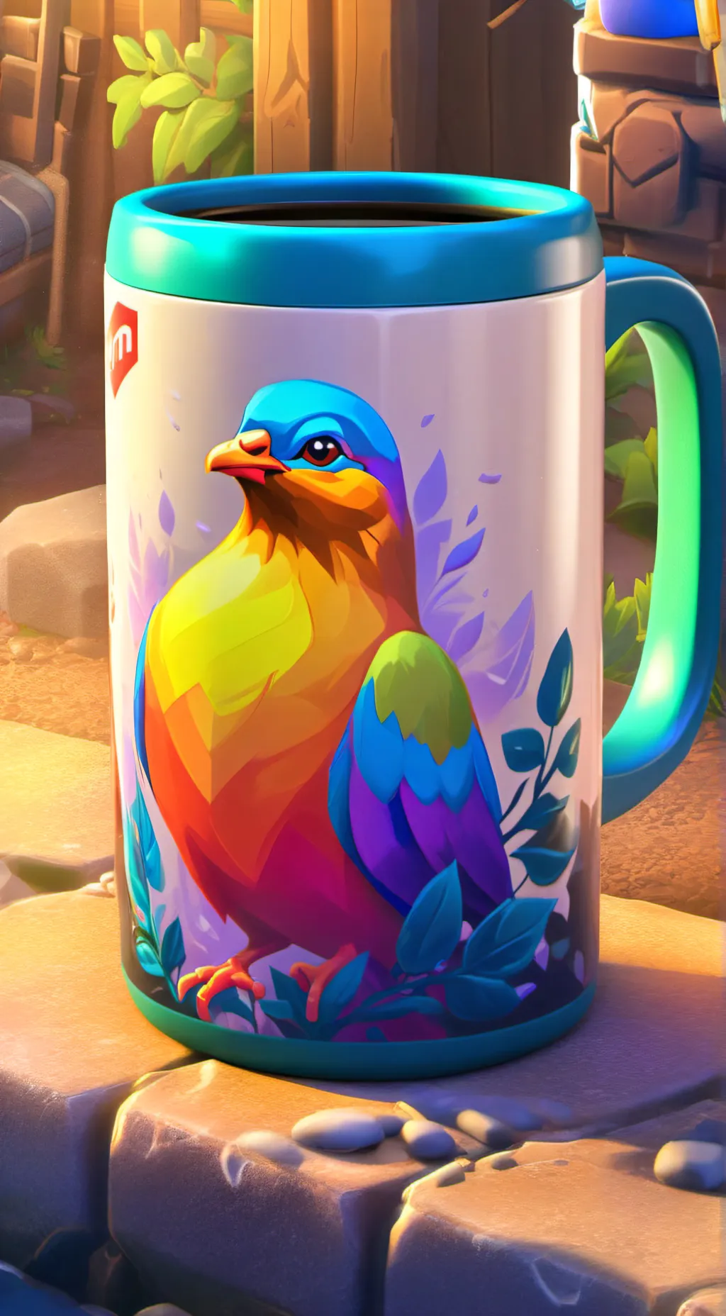 ai character: SLEEPOVERRRRRR background