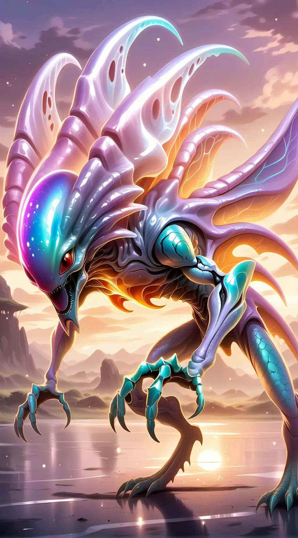 ai character: Alien Creator background