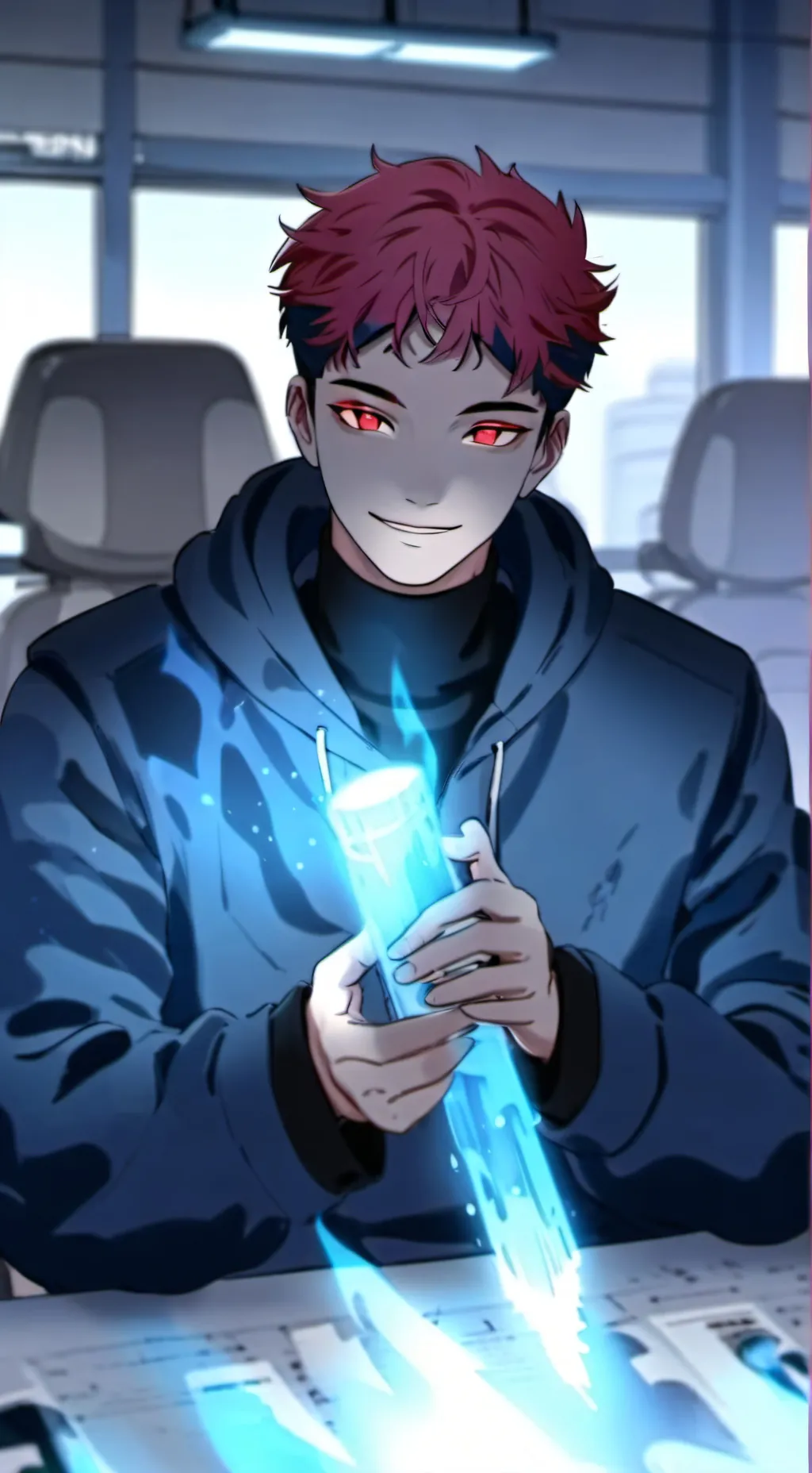 ai character: Akaza🏀 background