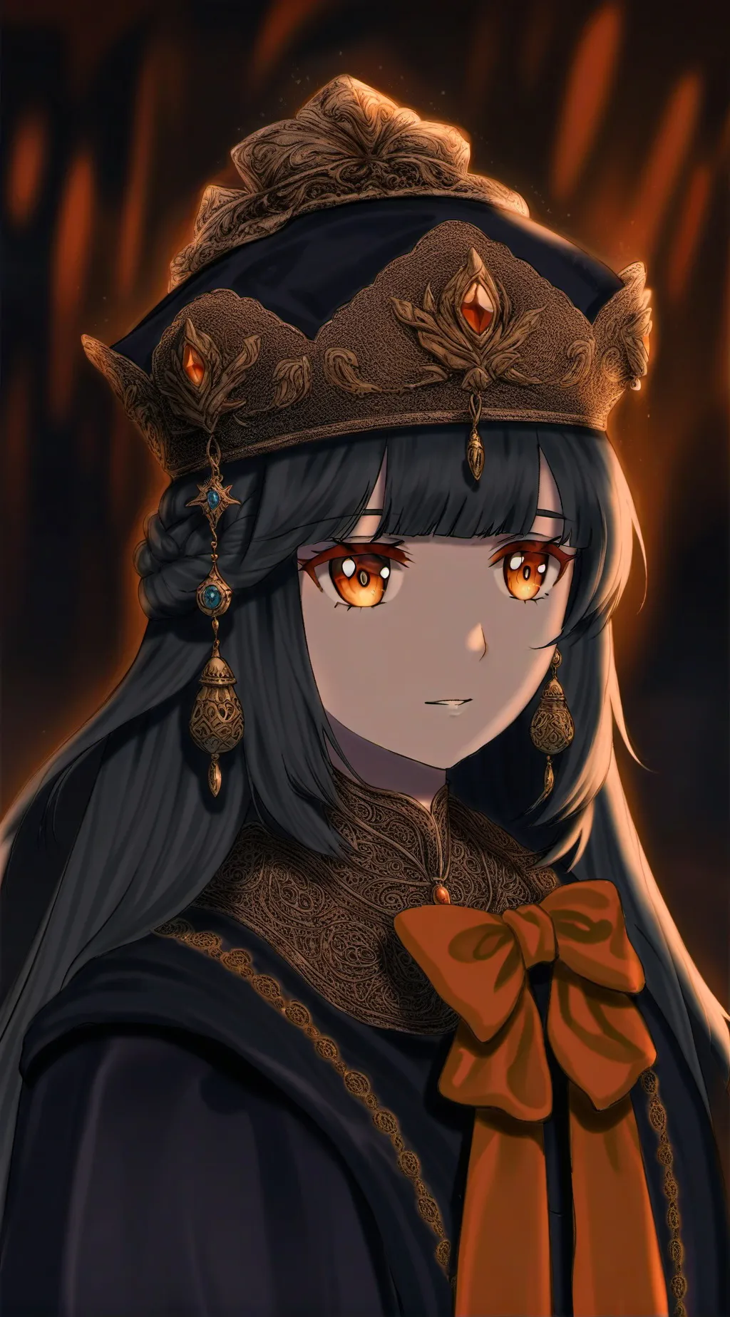 ai character: Лиана  background