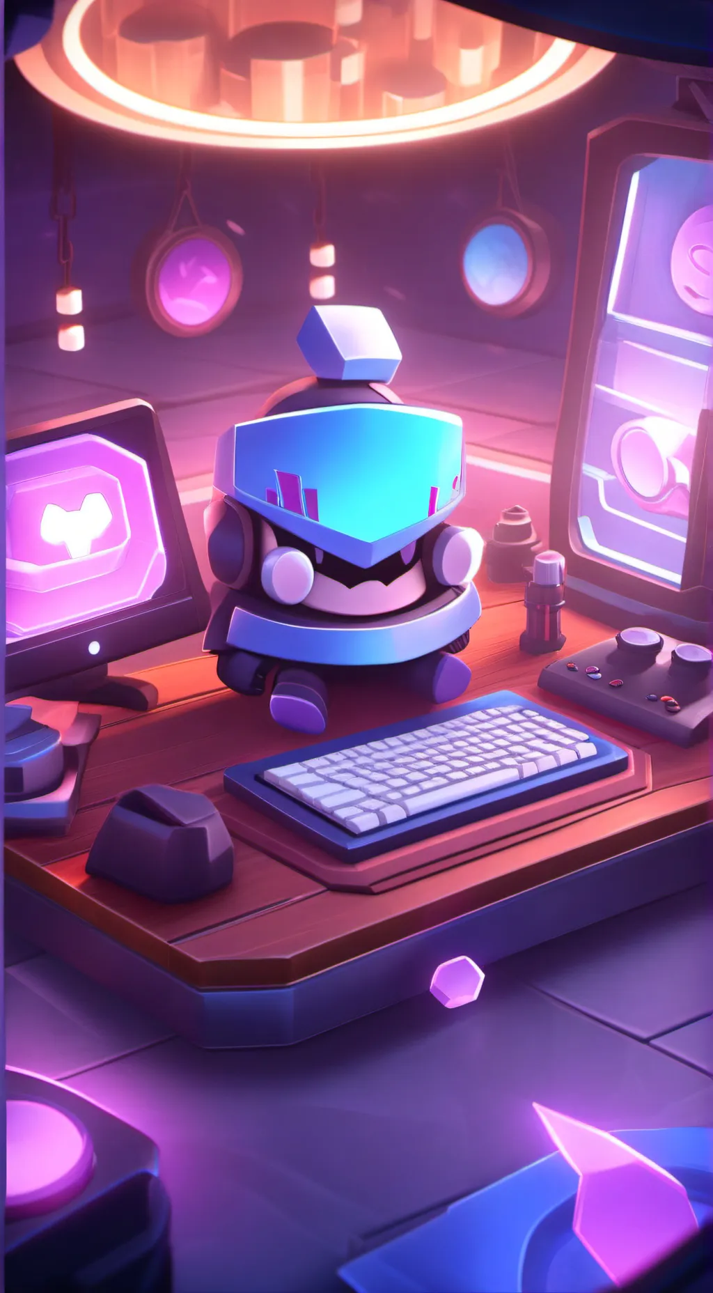 ai character: SD-R background