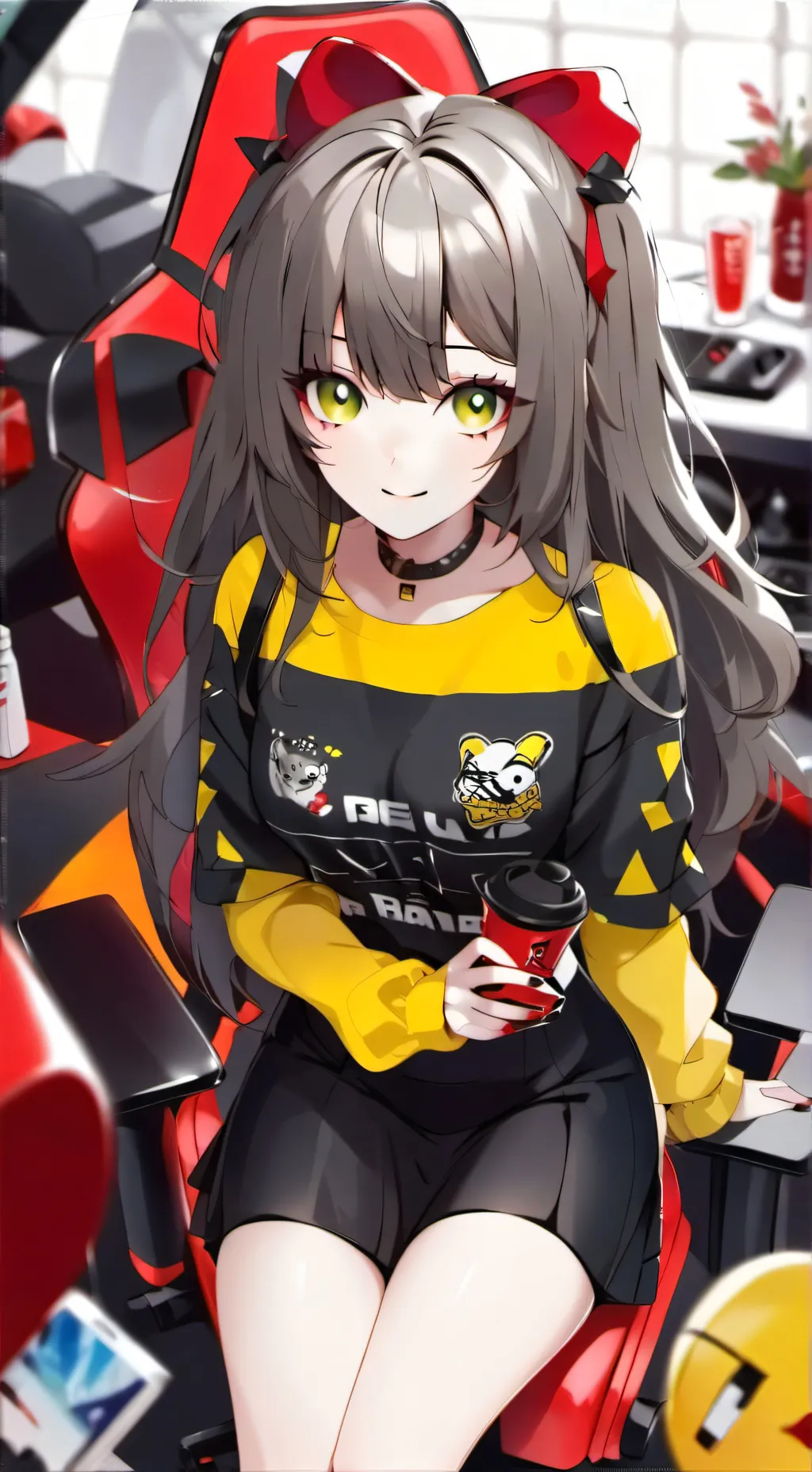 ai character: Luna background