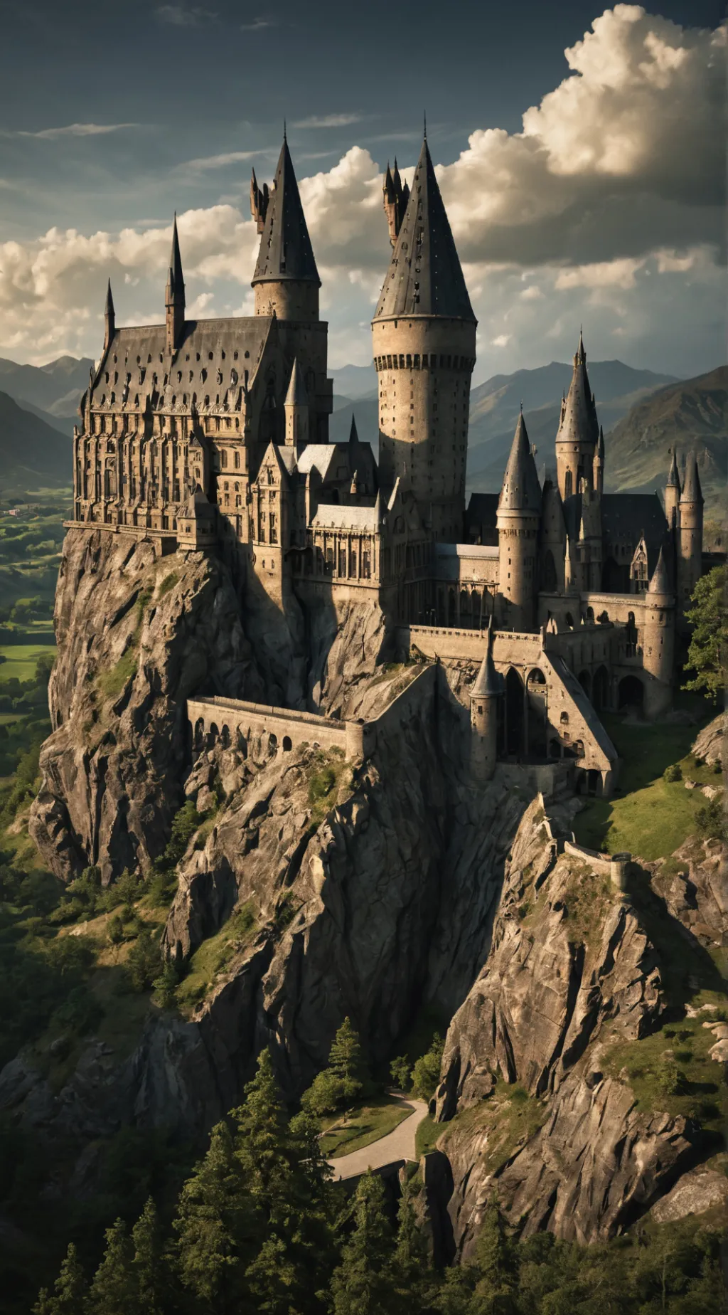 ai character: hp fight  background