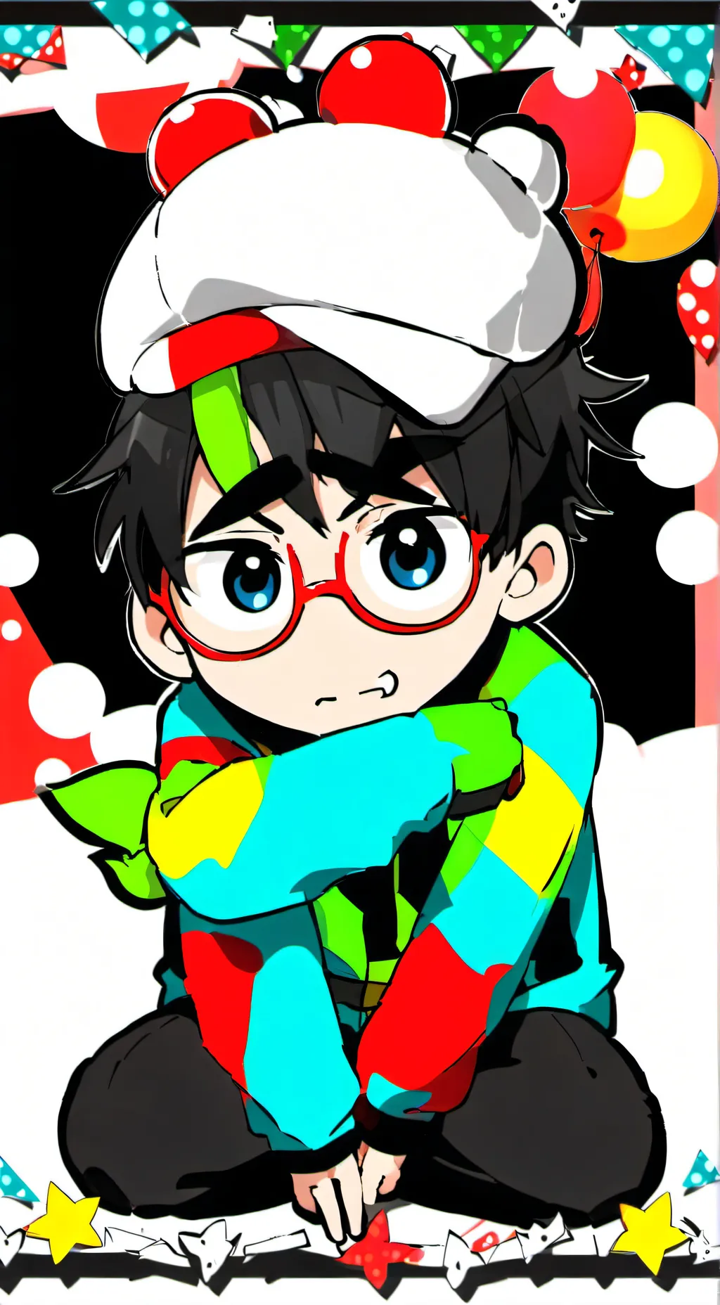 ai character: STAR-TIME LOOEY!!! background