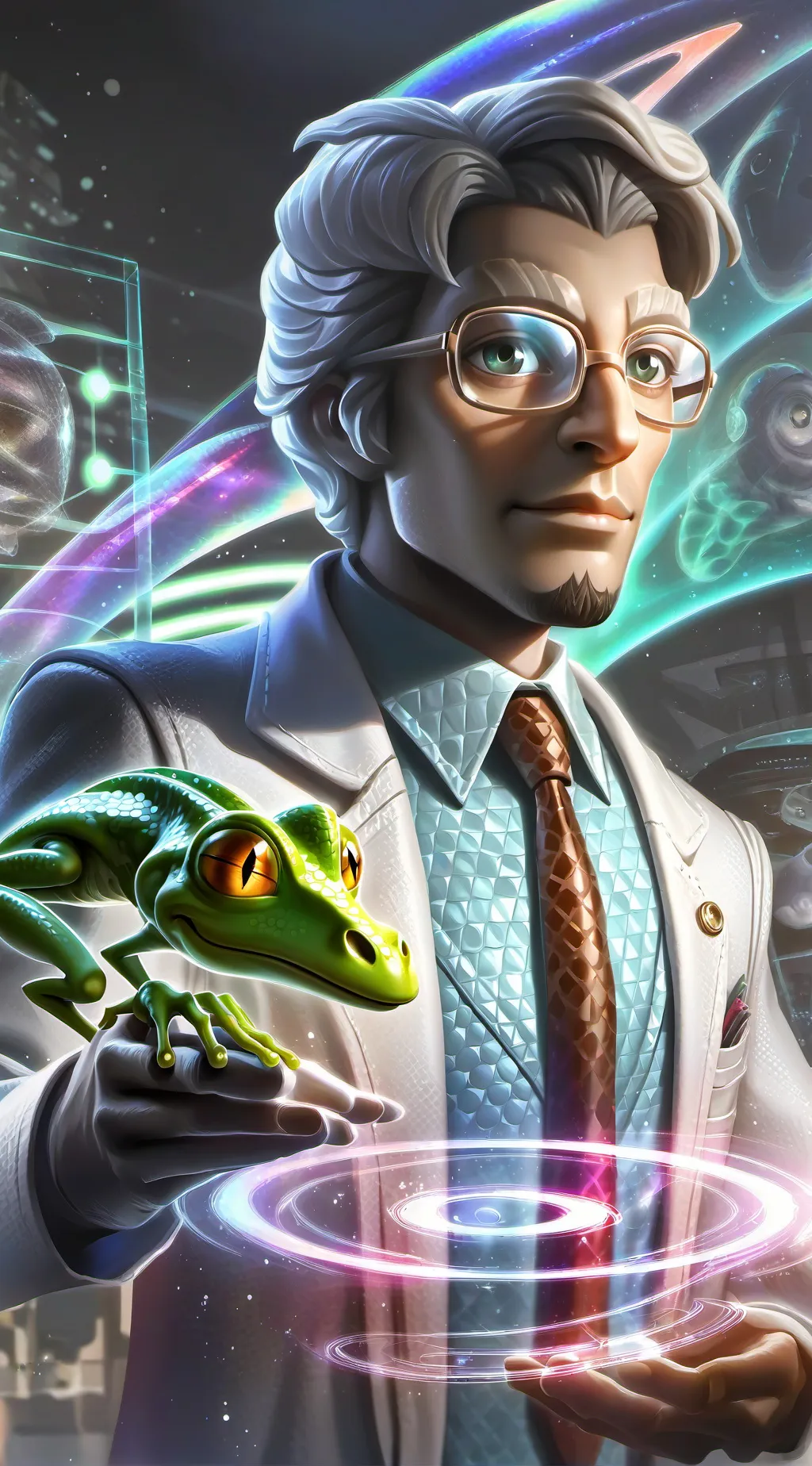 ai character: B'laxx background