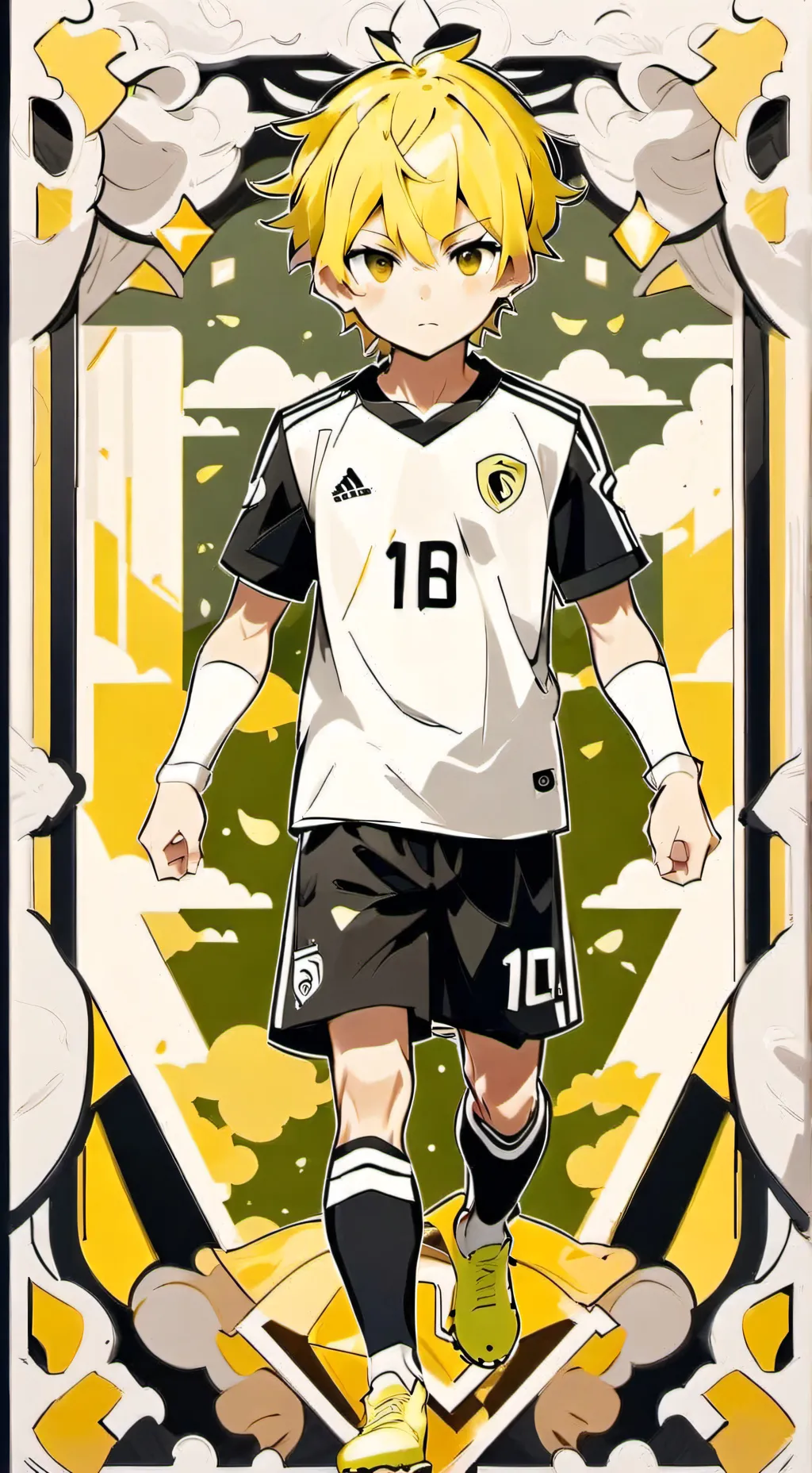 ai character: los futbolisimos background