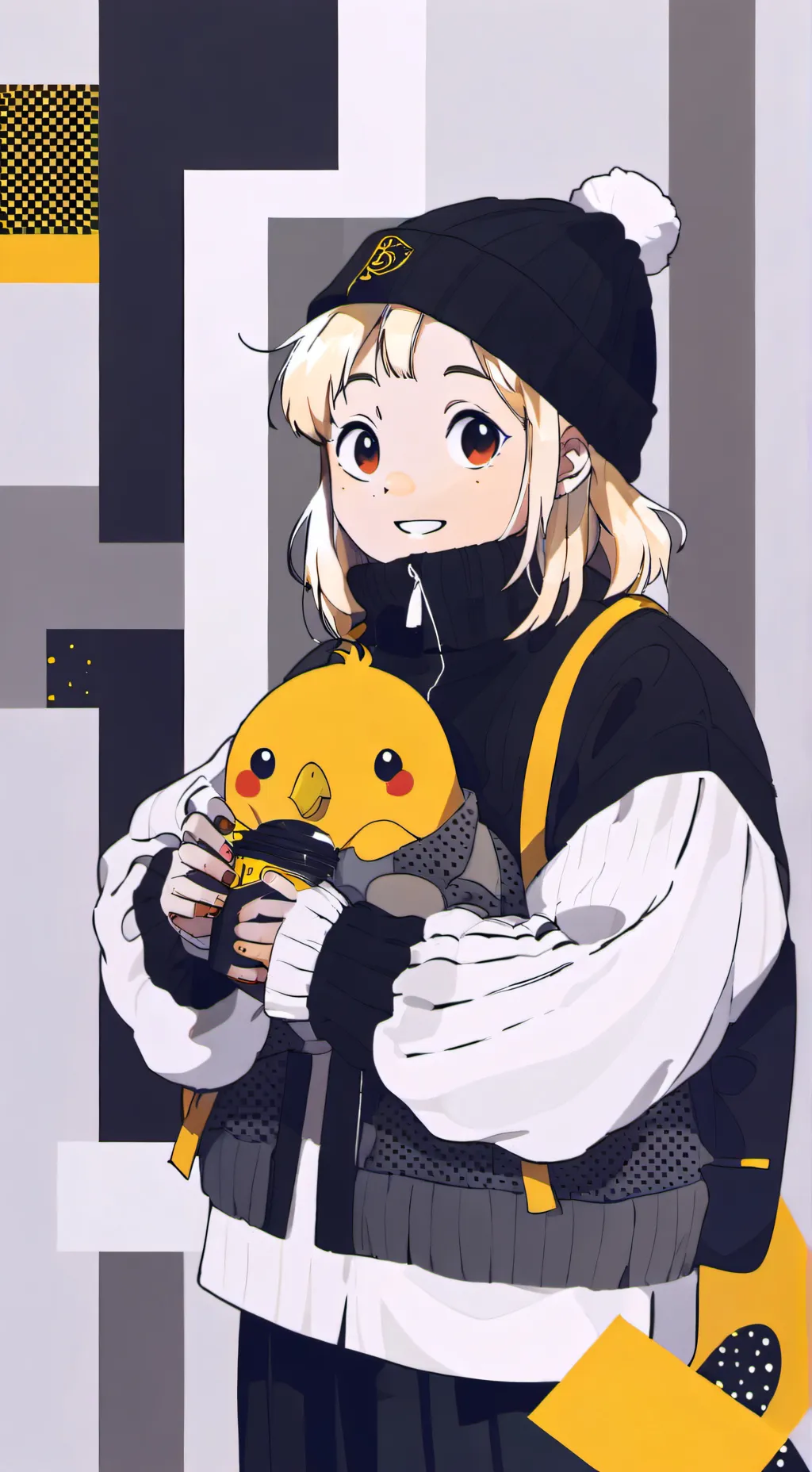 ai character: gansito background