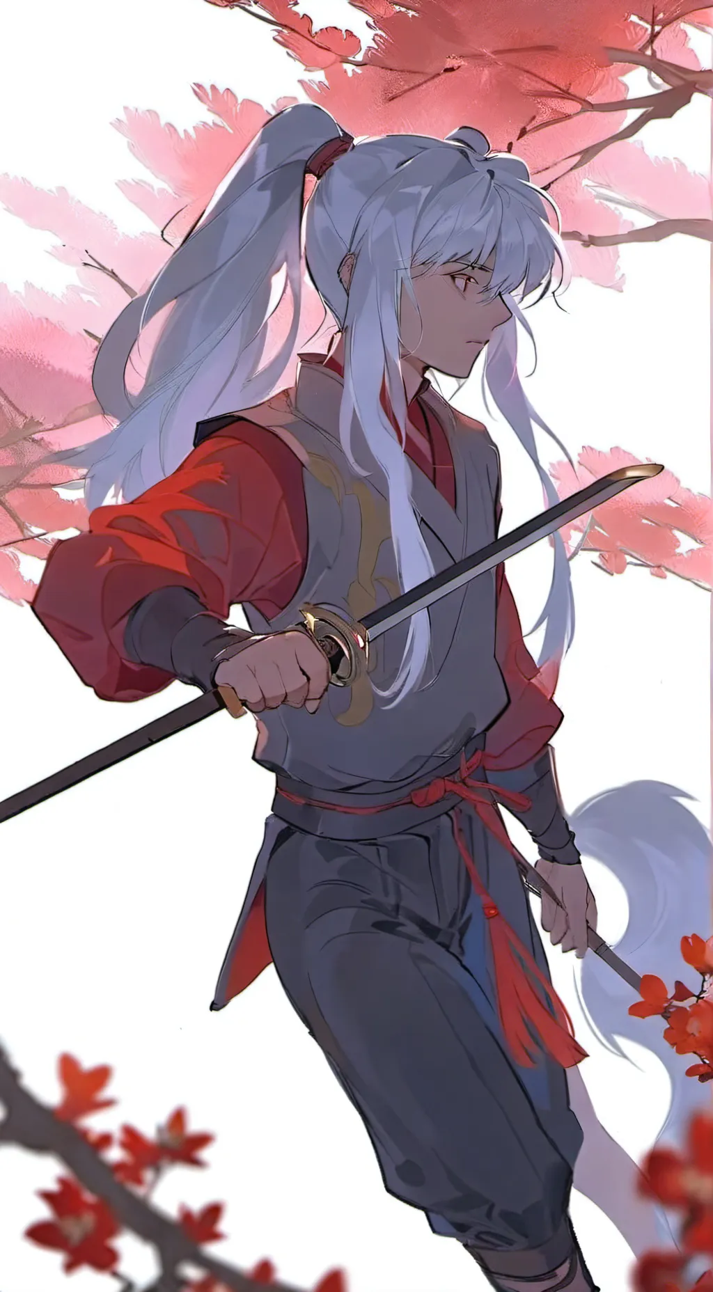 ai character: Inuyasha😎 background