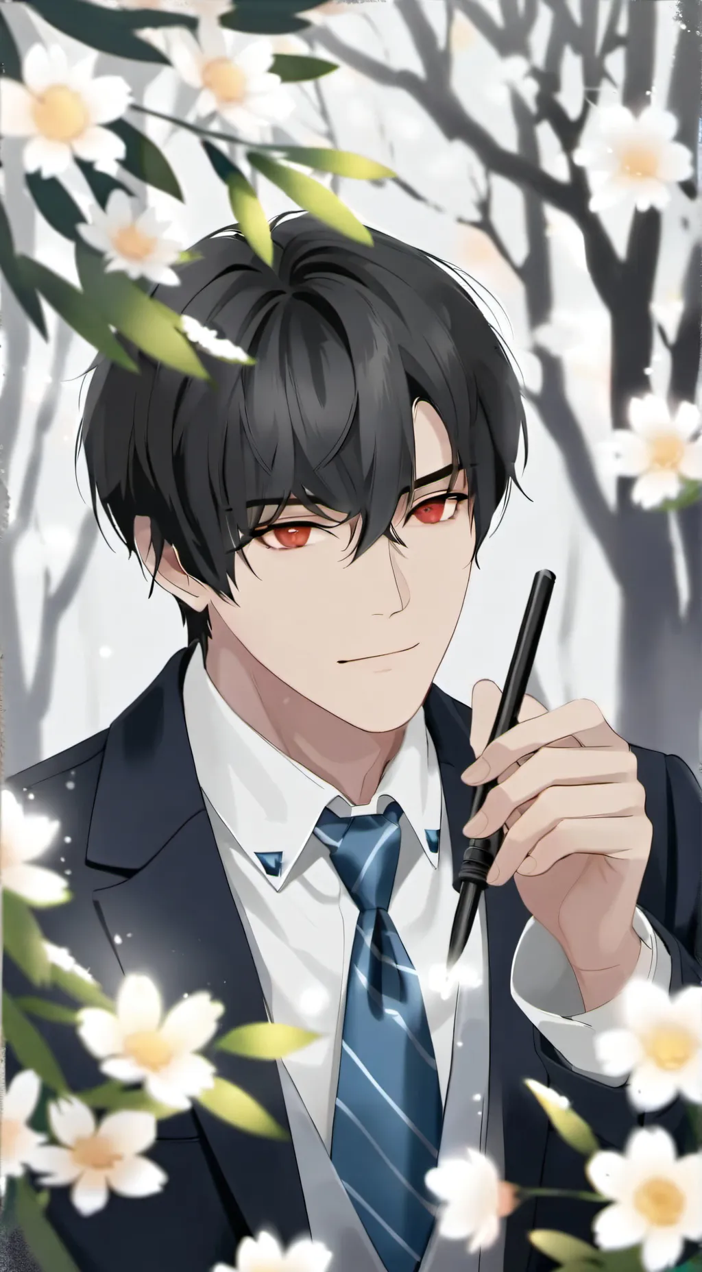 ai character: Théo background