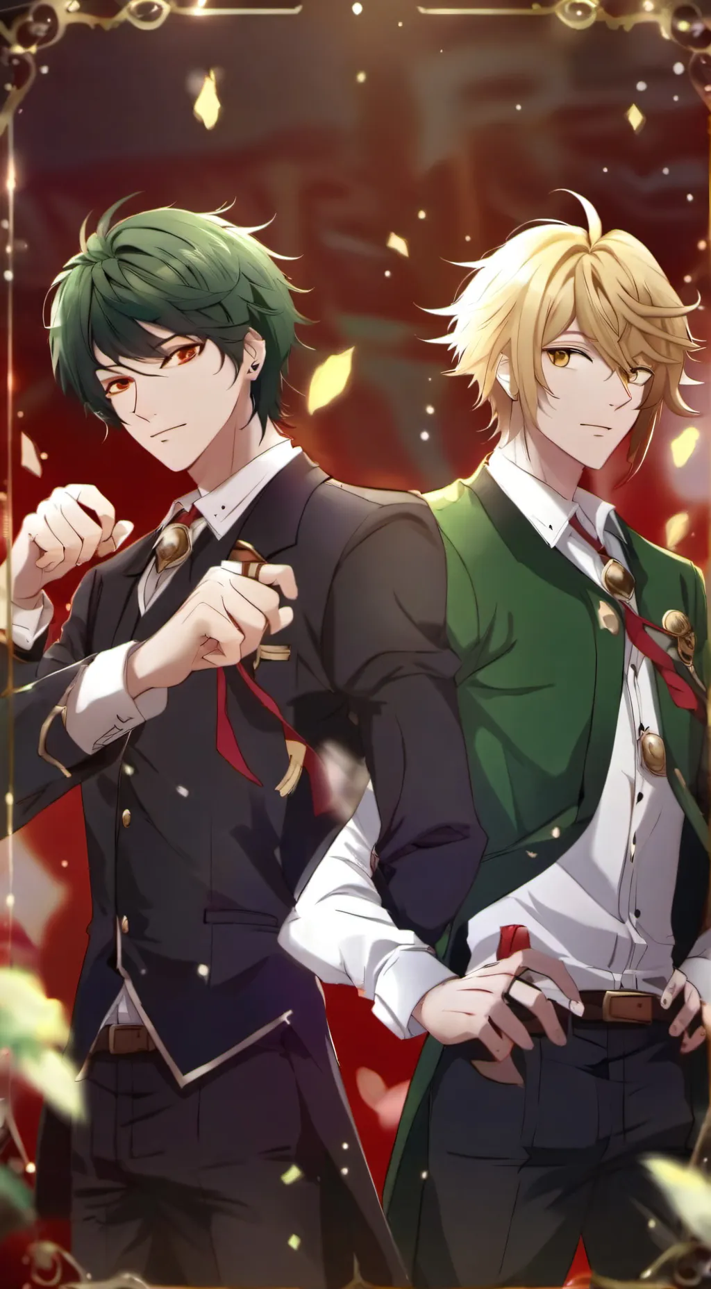 ai character: MHA War?! background