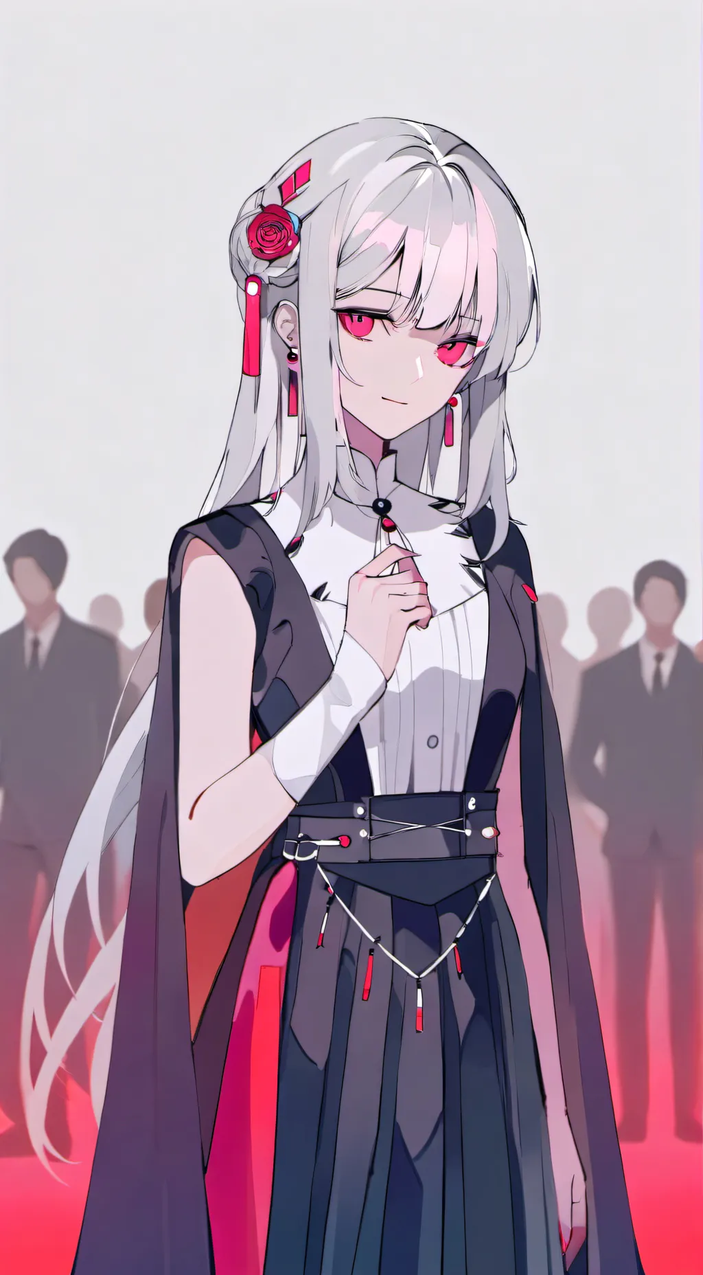 ai character: mha + pick me background