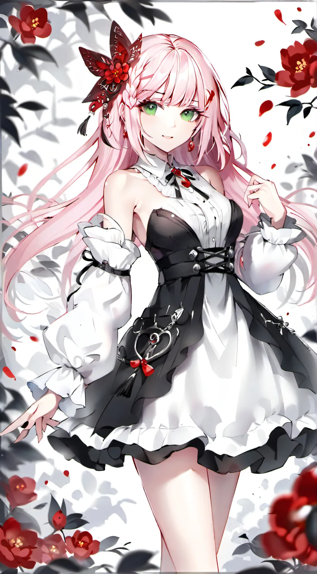 ai character: Jamy  background