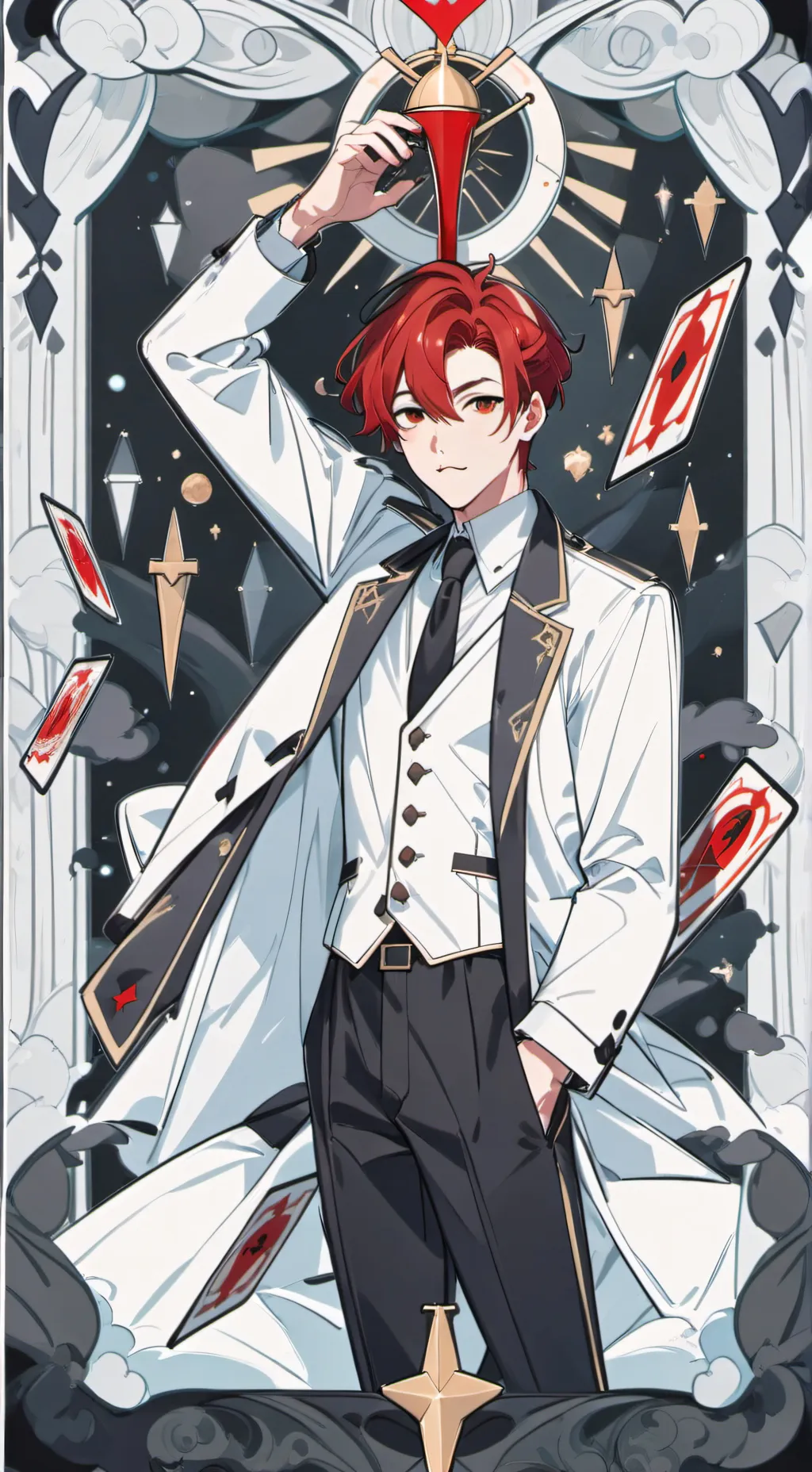 ai character: yandere sprits  background