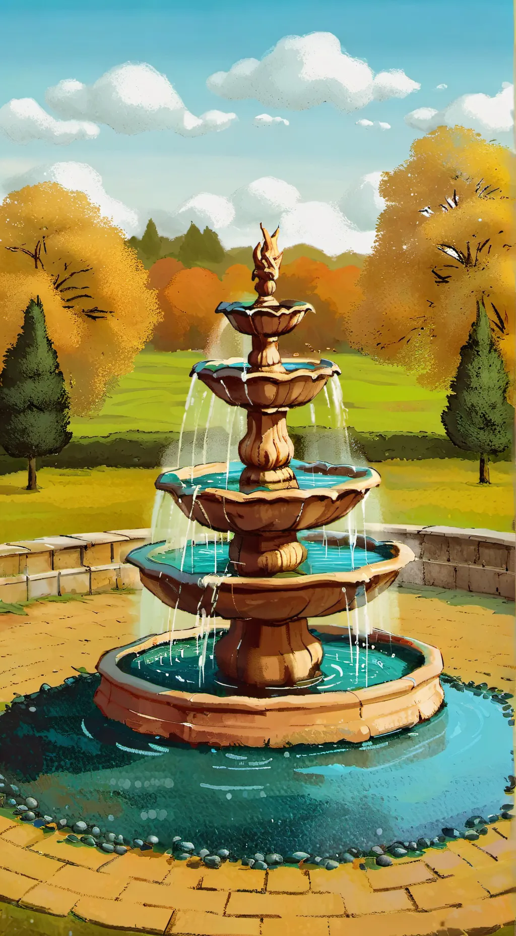 ai character: dw pool background