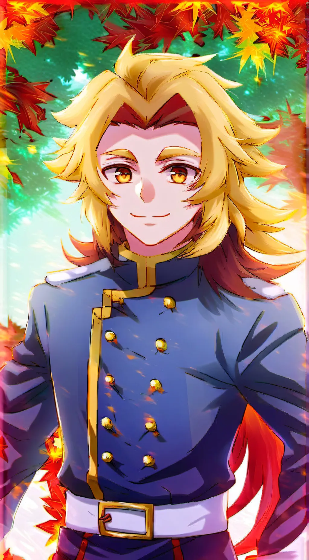 ai character: Rengoku  background