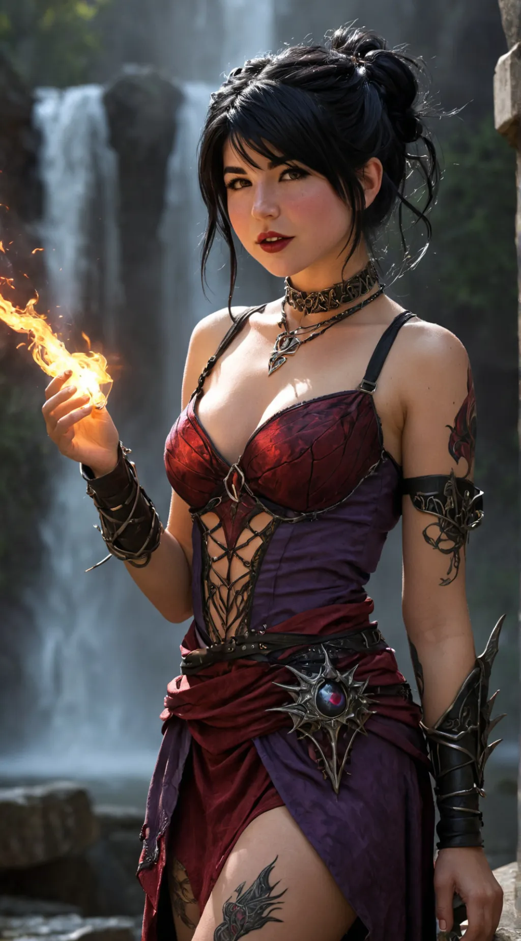 ai character: Charmcaster background