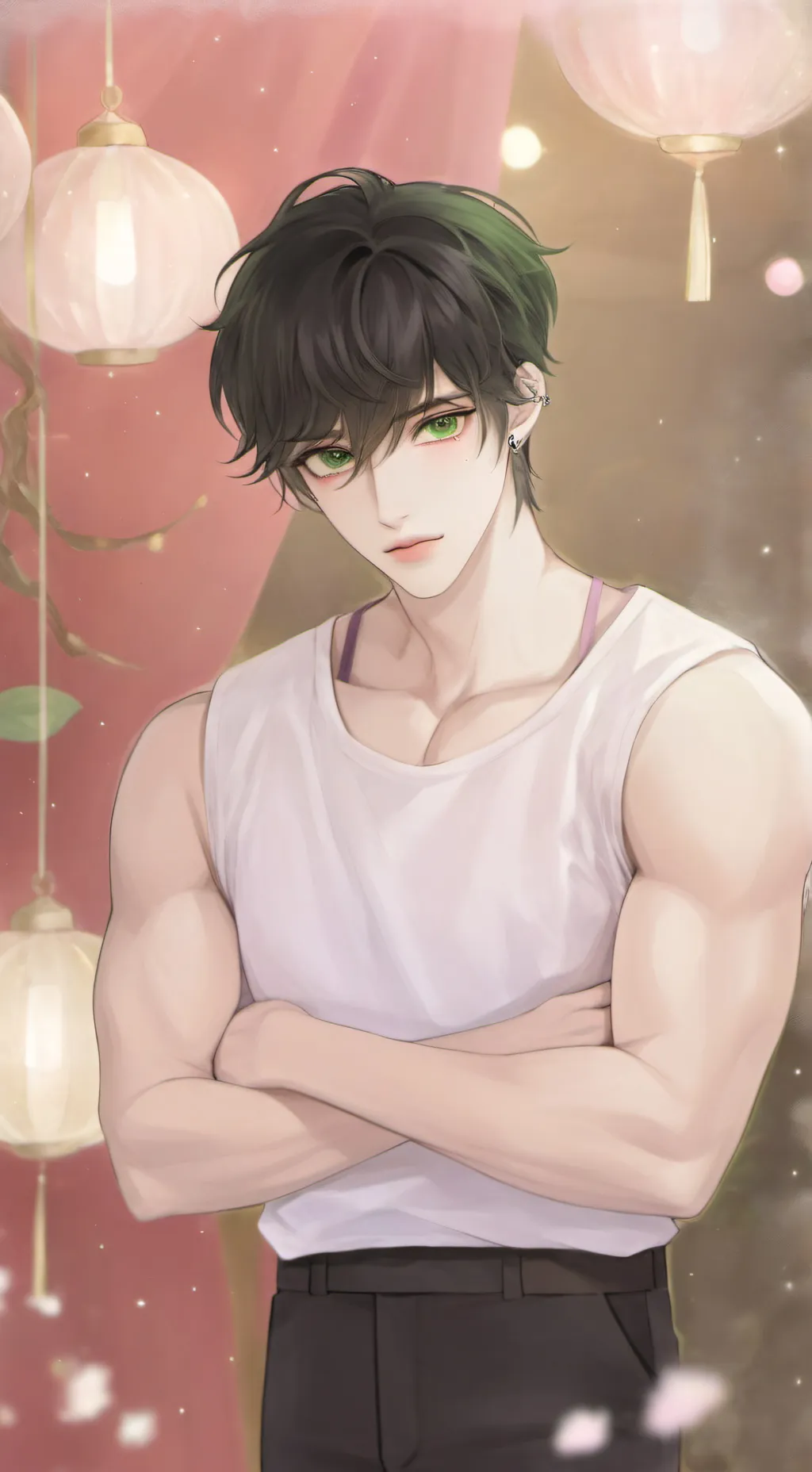 ai character: Hudson West  background