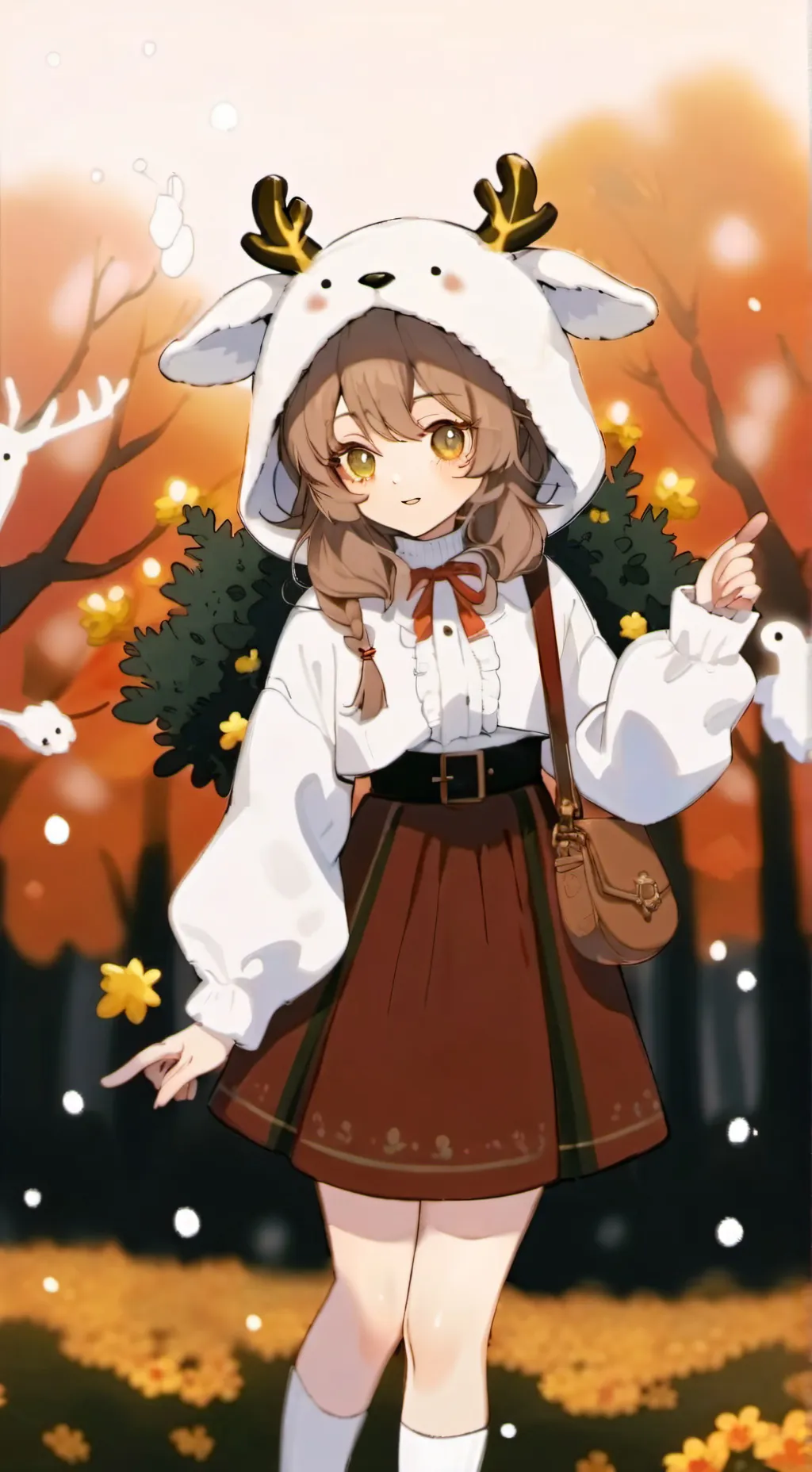 ai character: Hazbin hotel kid  background