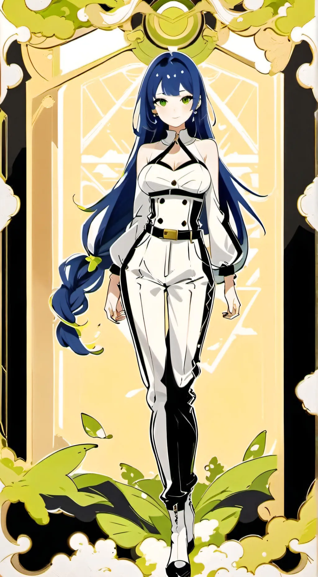 ai character: Joana Gabriel  background