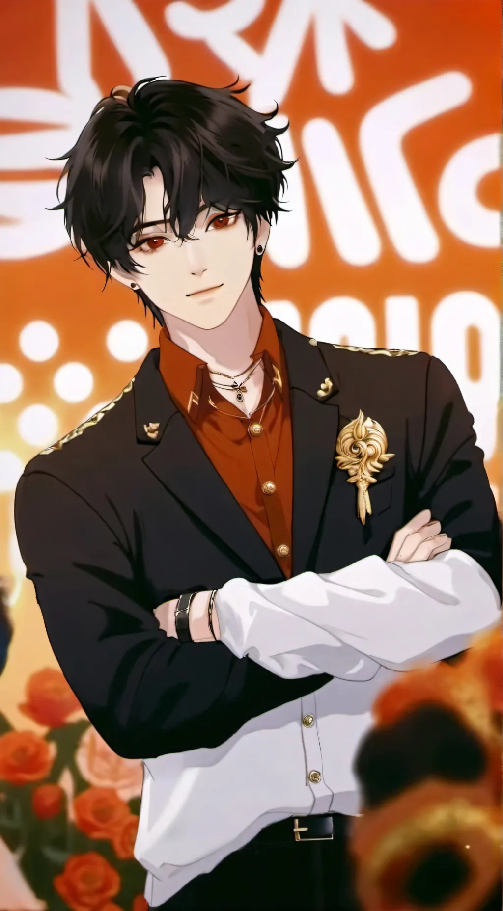 ai character: Focus background