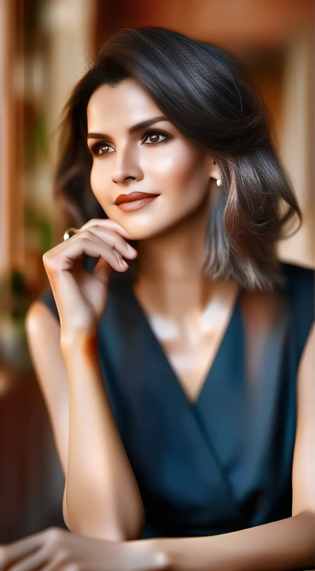 ai character: Emily  background