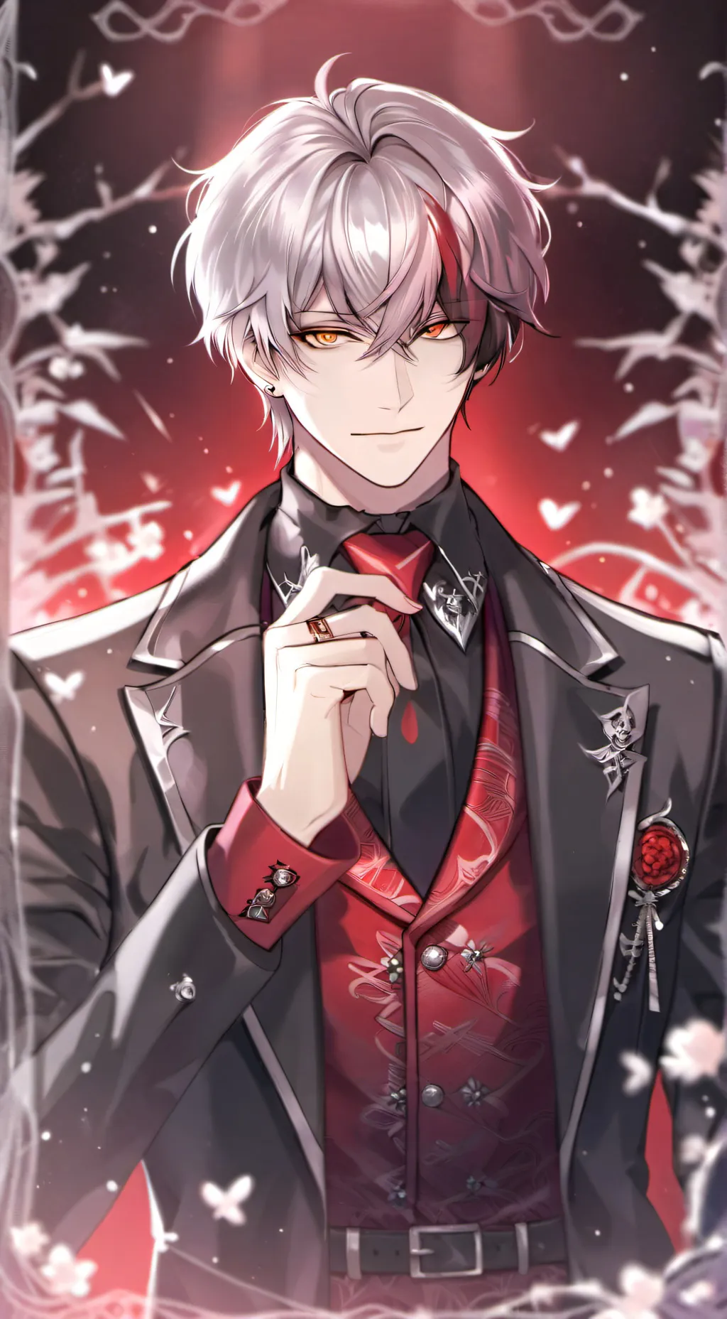 ai character: Charles Très fort background